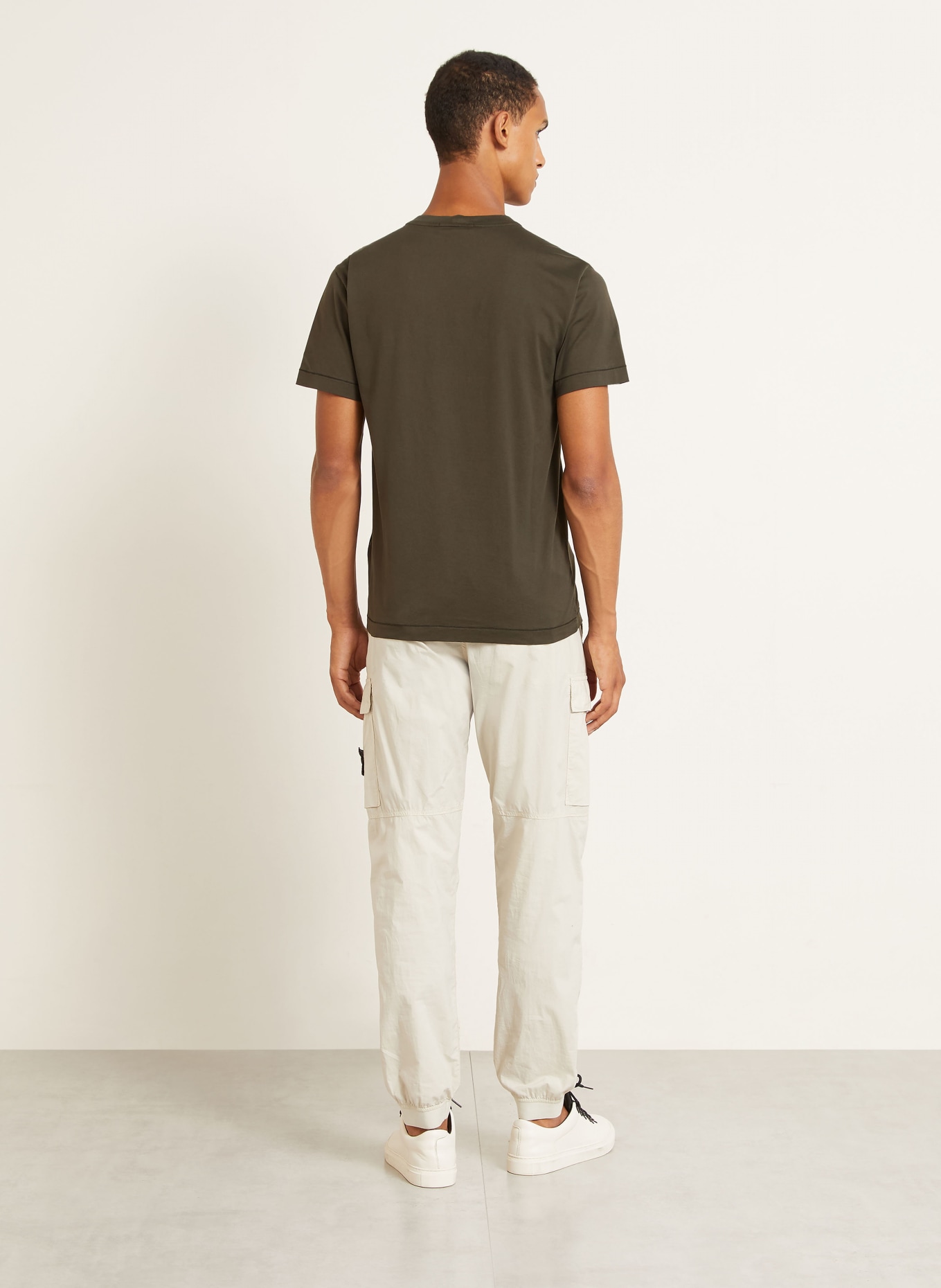 STONE ISLAND T-shirt: GROEN / NOIR