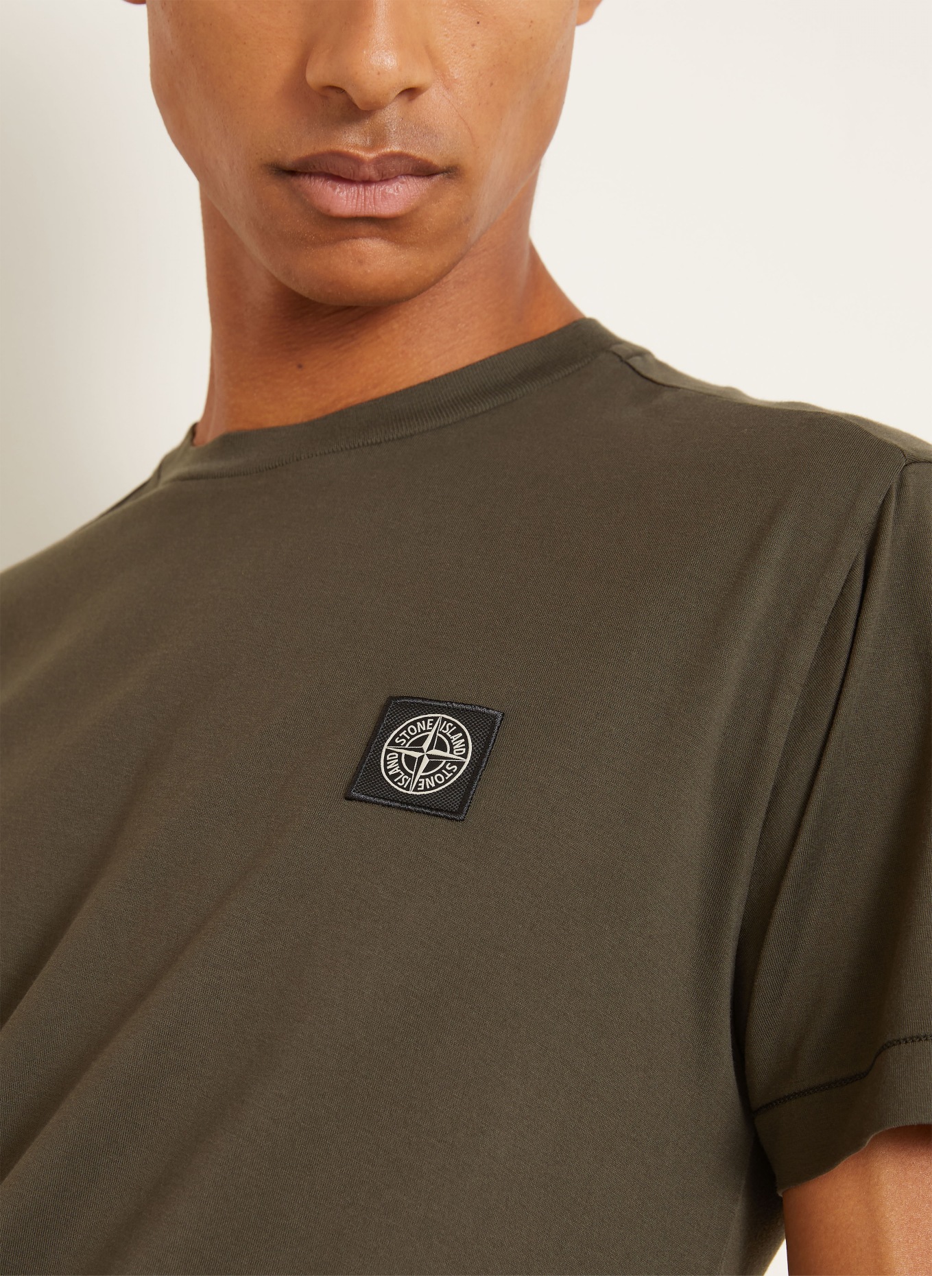STONE ISLAND T-shirt: GROEN / NOIR