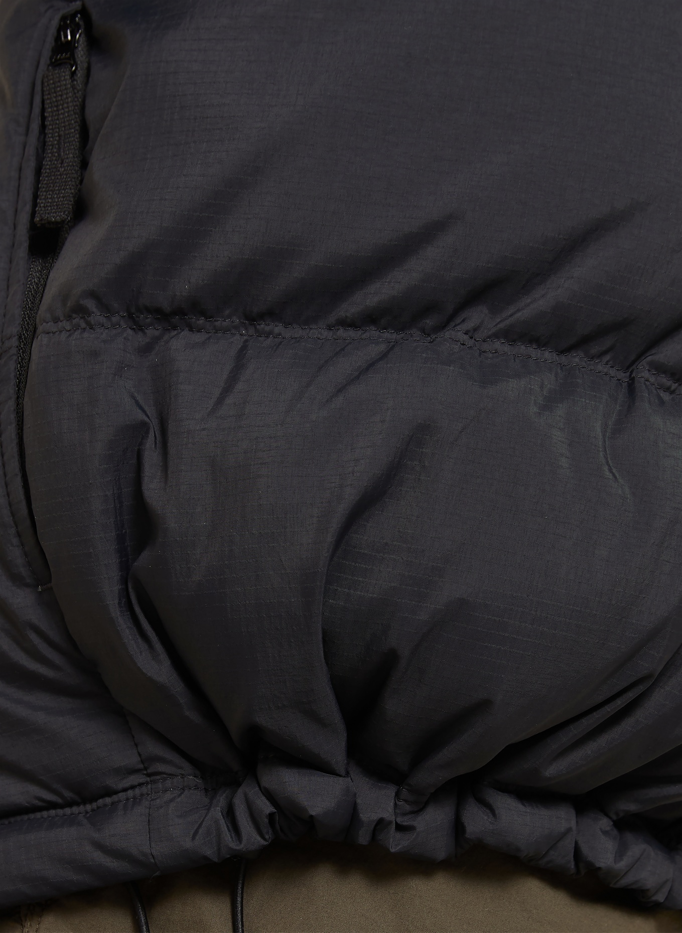 STONE ISLAND Daunenjacke mit abnehmbarer Kapuze: SCHWARZ