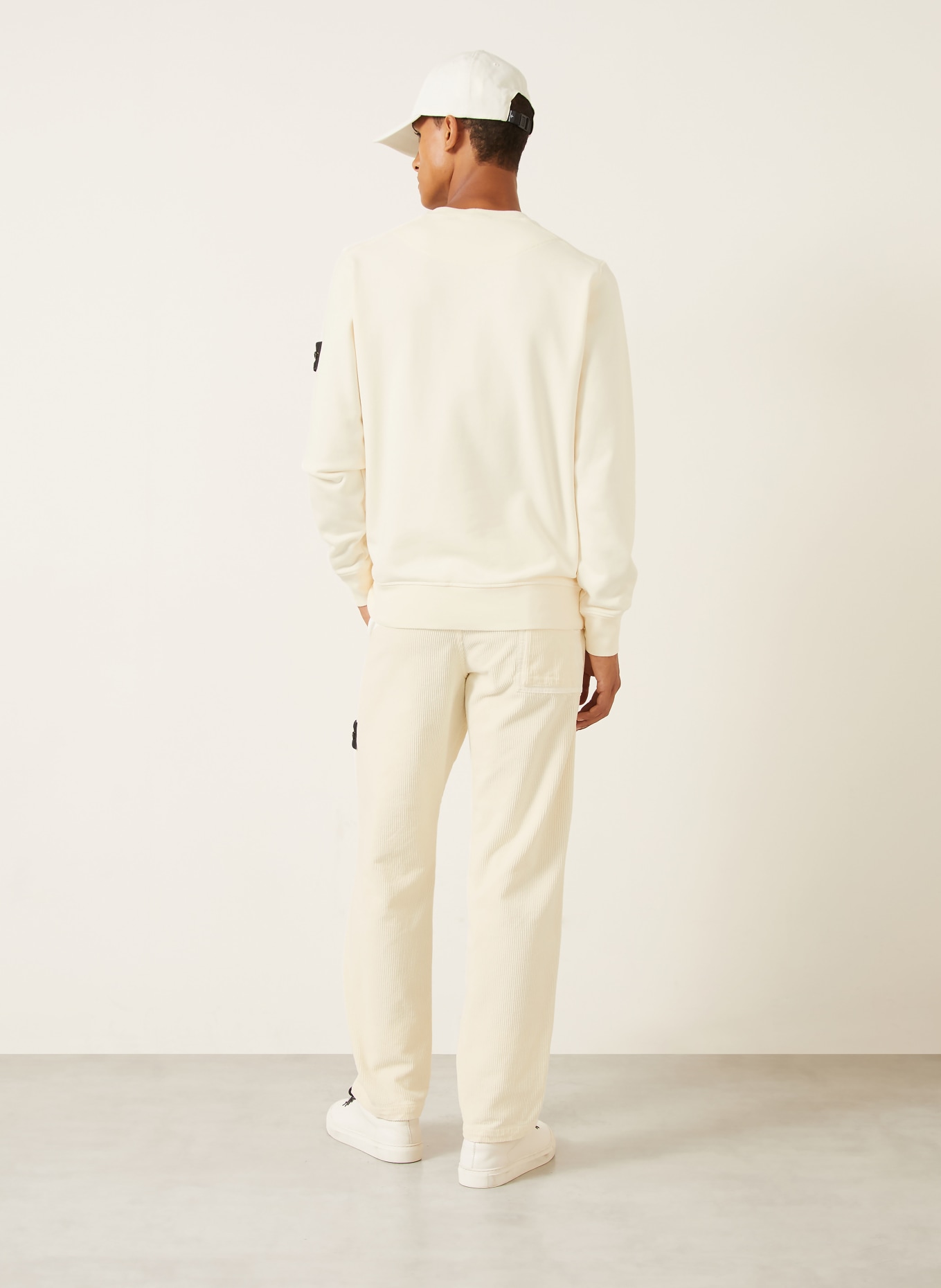 STONE ISLAND Sweatshirt: CRÈME