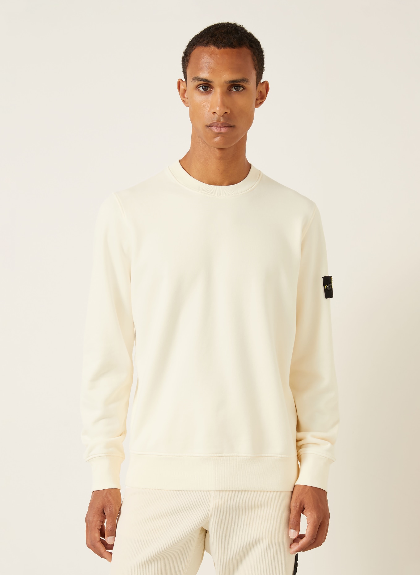 STONE ISLAND Sweatshirt: CRÈME