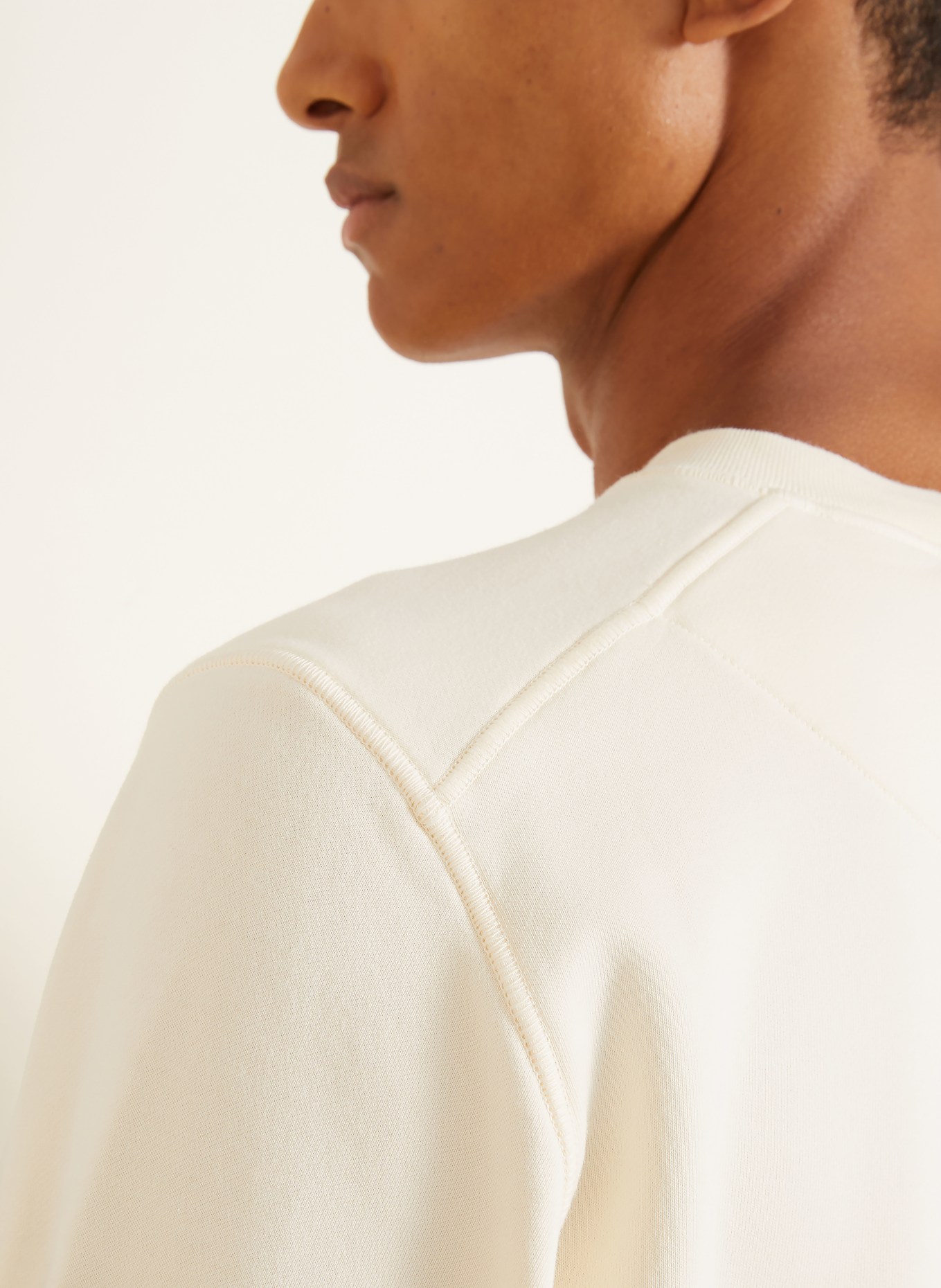 STONE ISLAND Sweatshirt: CRÈME