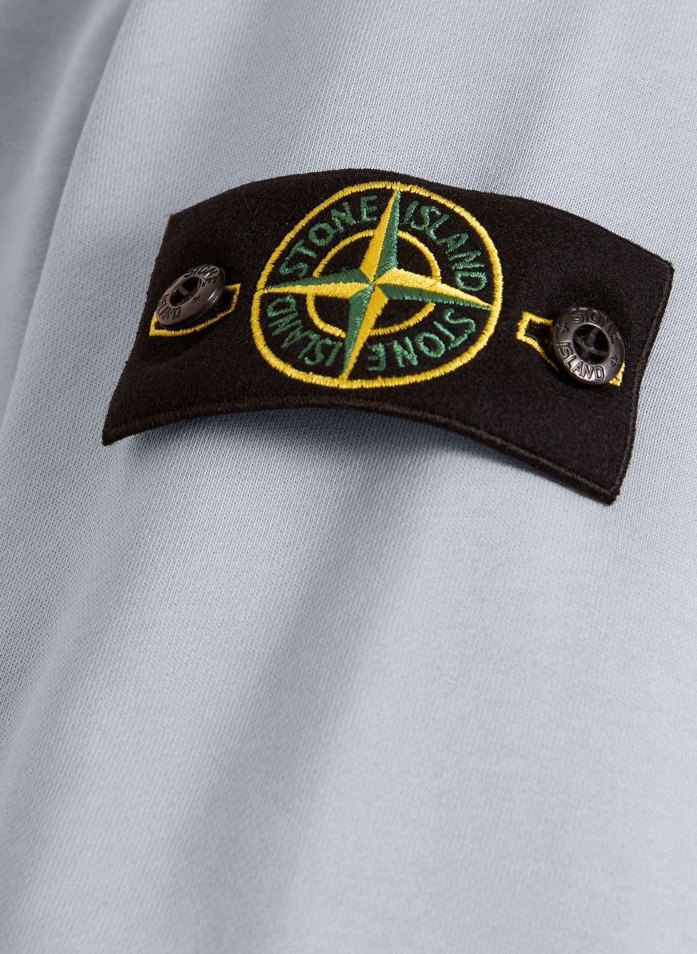 STONE ISLAND Sweatshirt: LICHTBLAUW