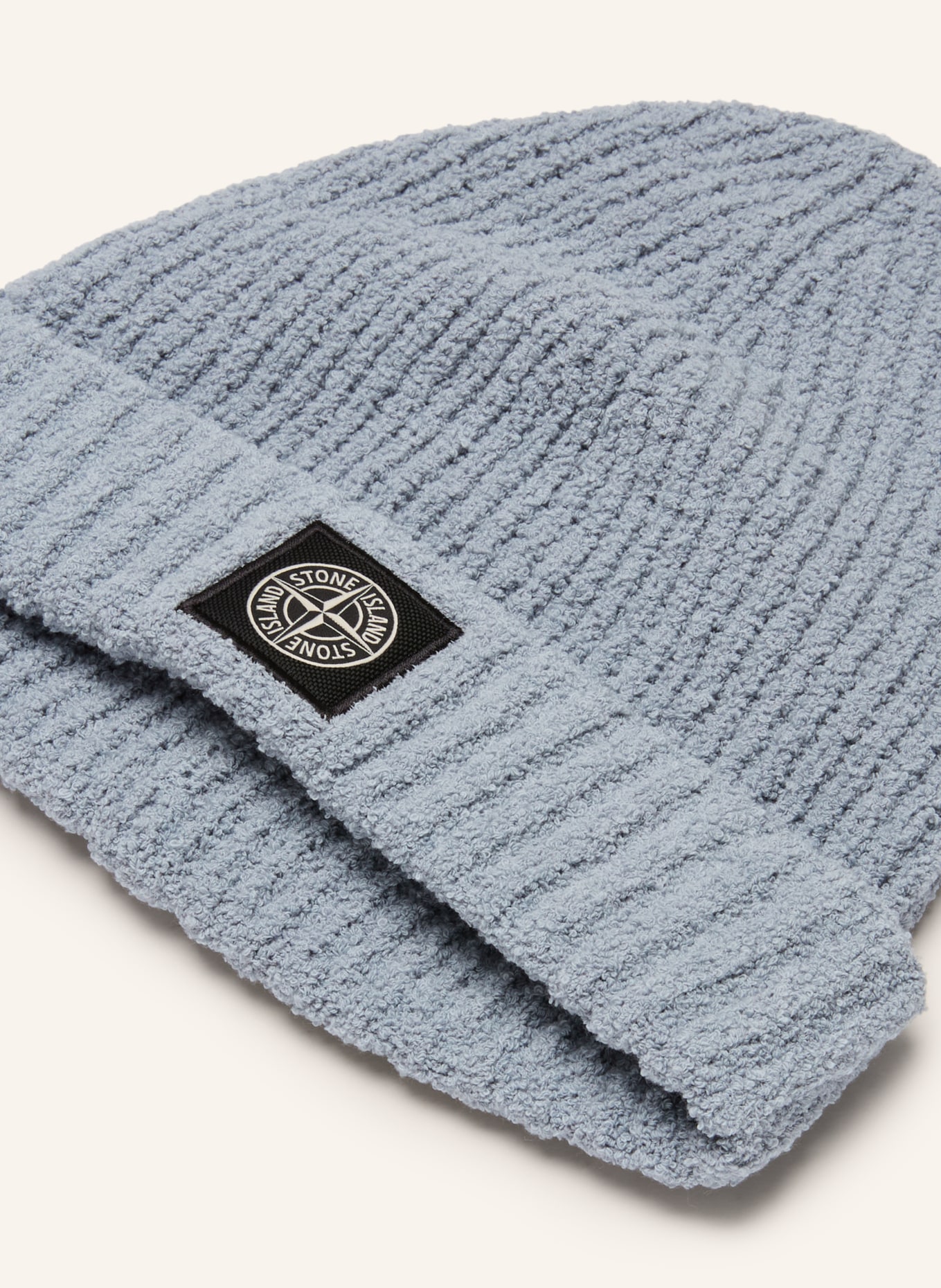 STONE ISLAND Bouclé-muts: BLAUWGRIJS