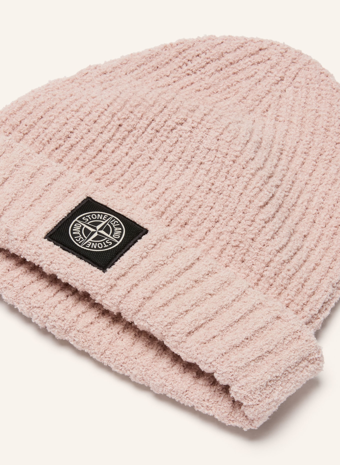 STONE ISLAND Bouclé-muts: ROSÉ
