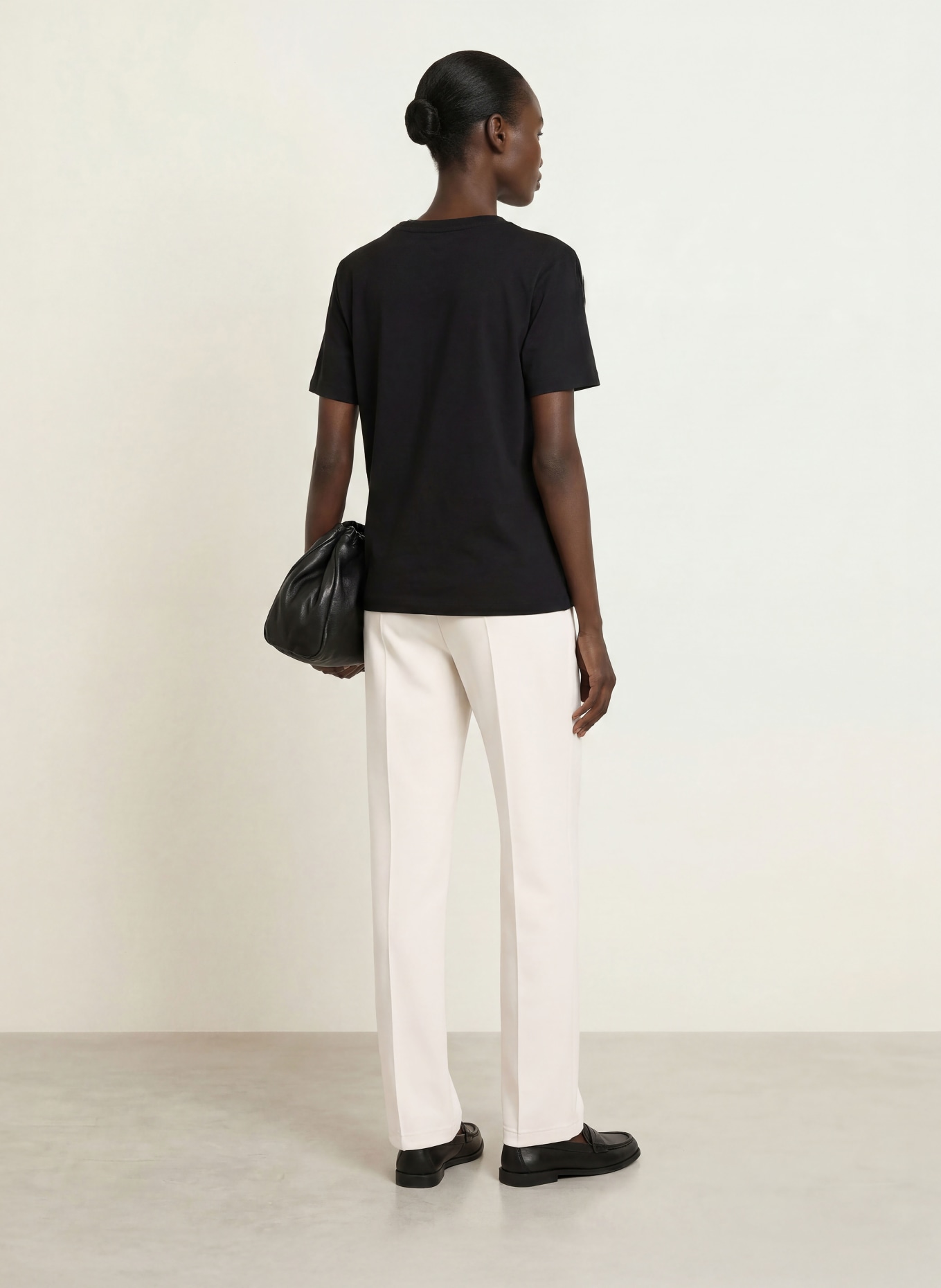 REISS VERITY Sweatpants: CREAM