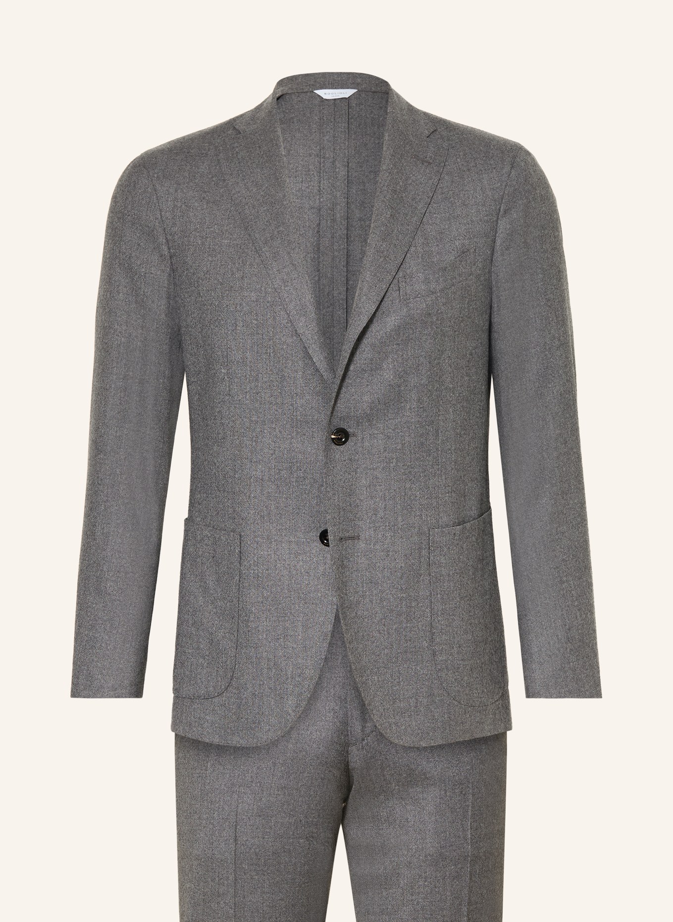 BOGLIOLI Anzug Extra Slim Fit: DUNKELGRAU