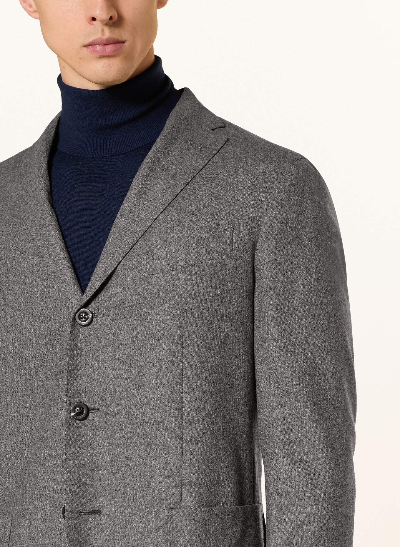 BOGLIOLI Anzug Extra Slim Fit: DUNKELGRAU