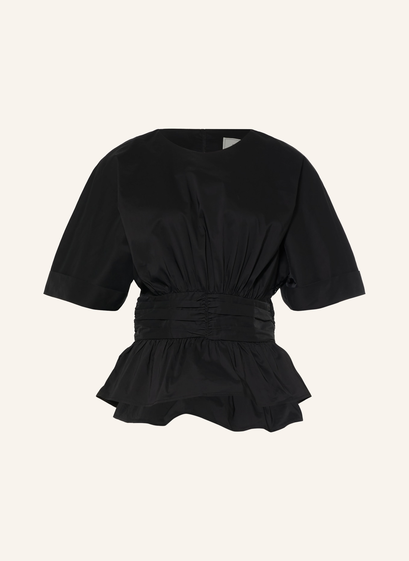 NEO NOIR Blouseshirt ANNEGRET: ZWART