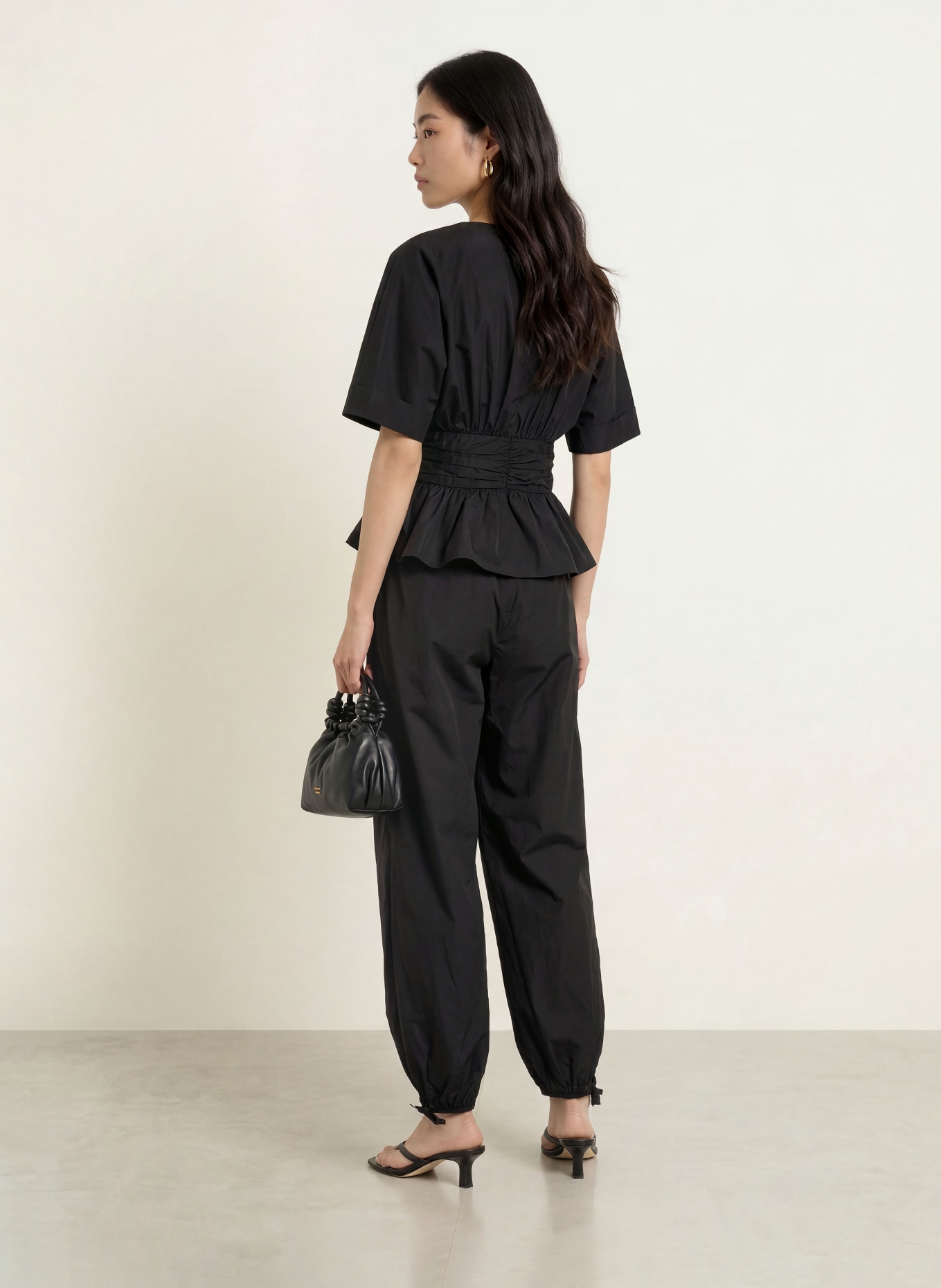 NEO NOIR Blouseshirt ANNEGRET: ZWART