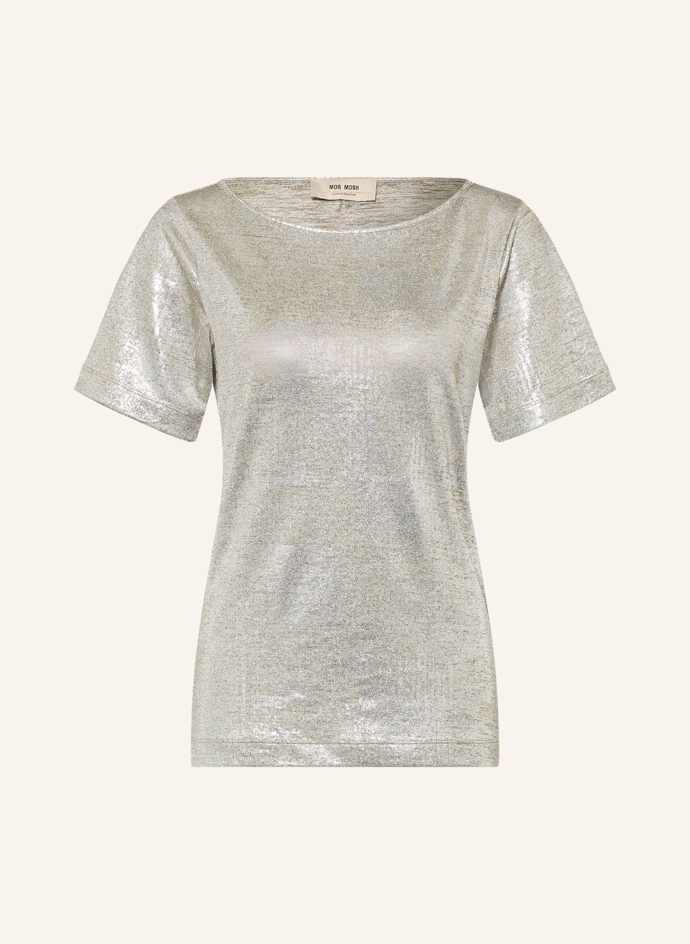 MOS MOSH T-Shirt MMNIVA: SILBER