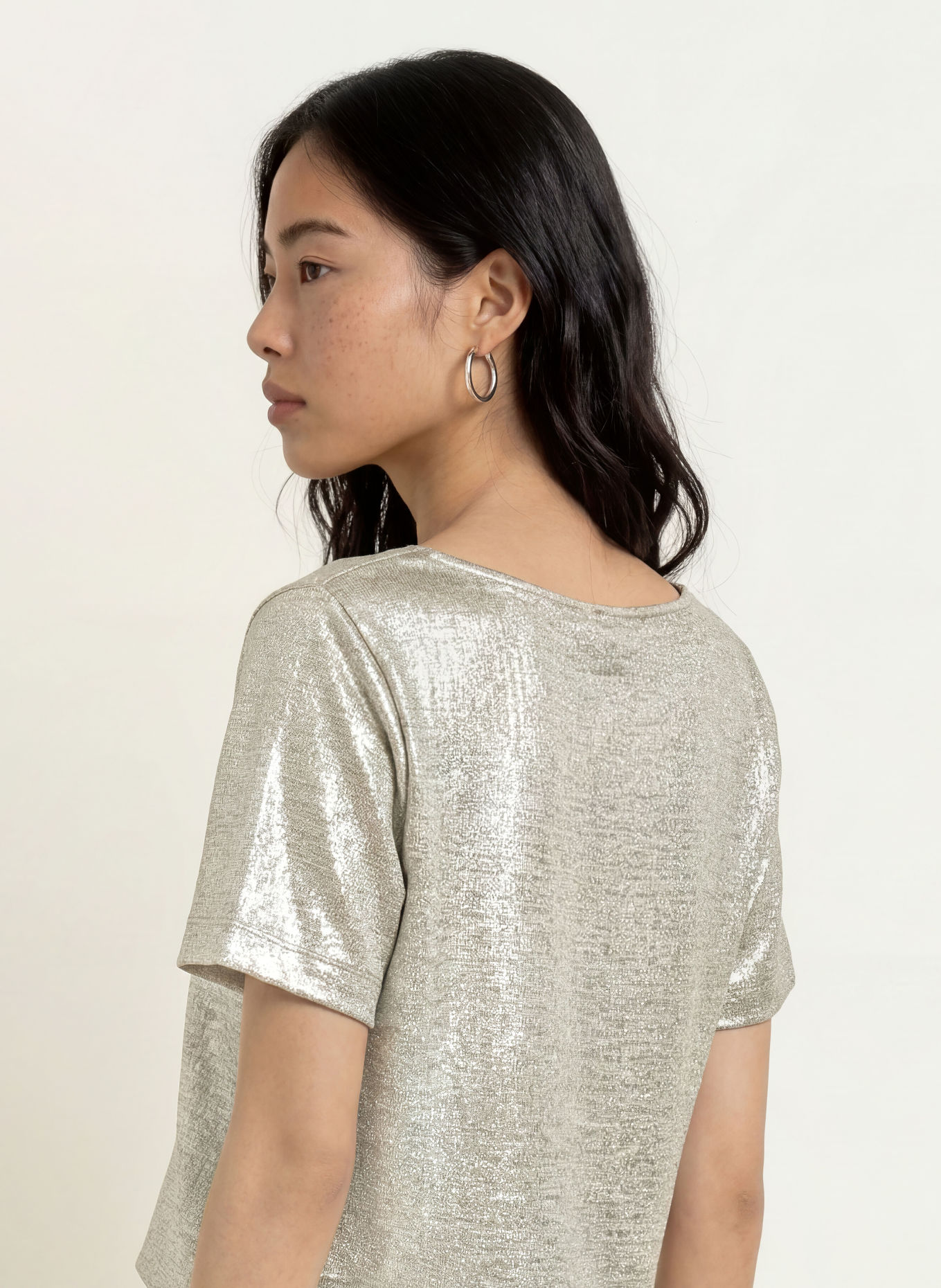 MOS MOSH T-Shirt MMNIVA: SILBER