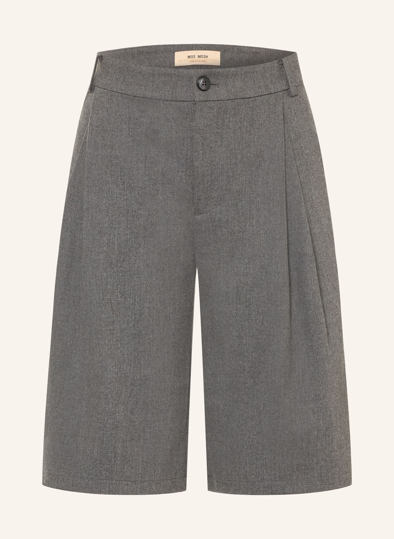 MOS MOSH Flannel Bermudas MMHERMIONE PIREL: GRAY