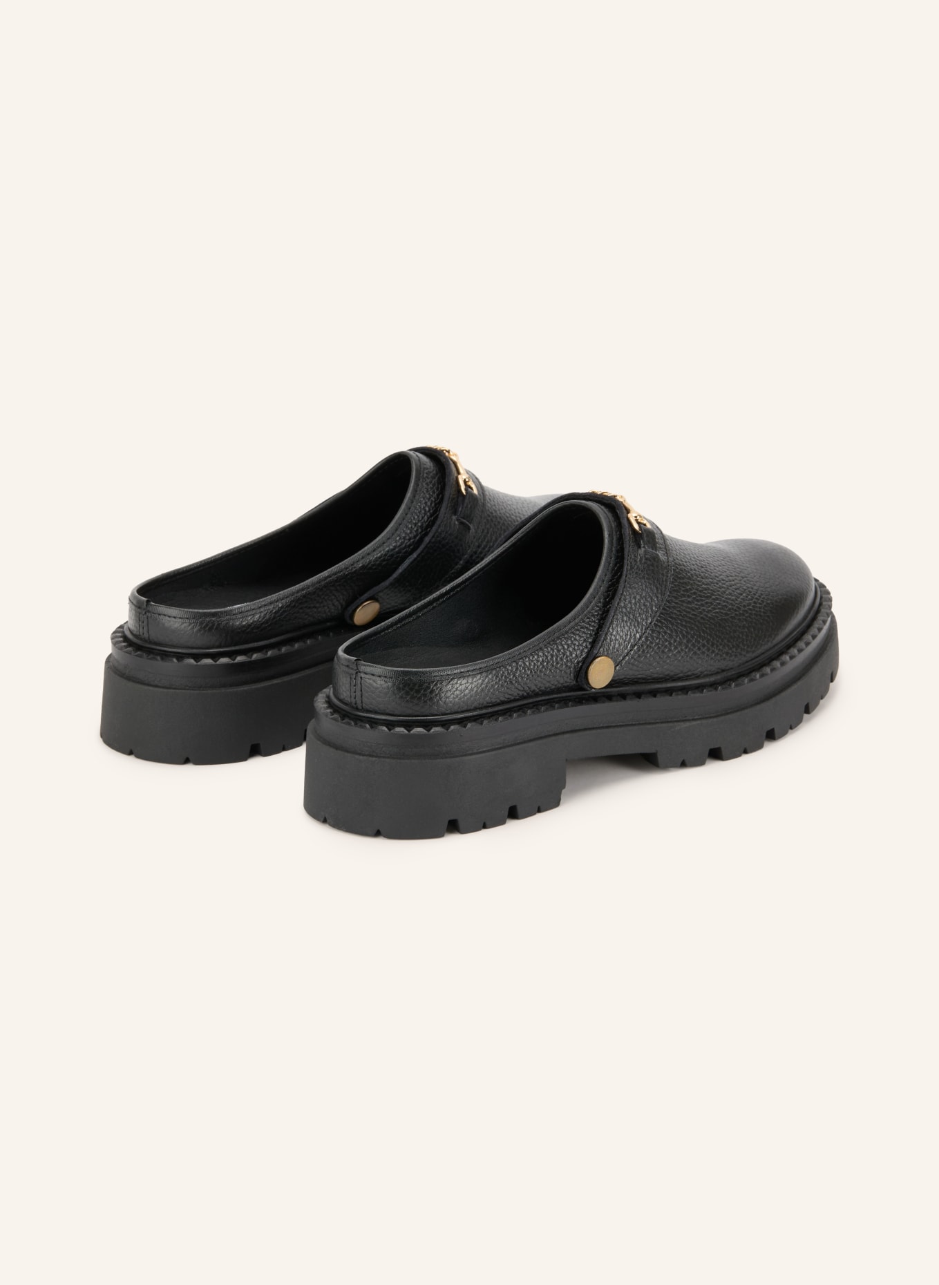 STEVE MADDEN Plateau-muiltjes KARINA: ZWART