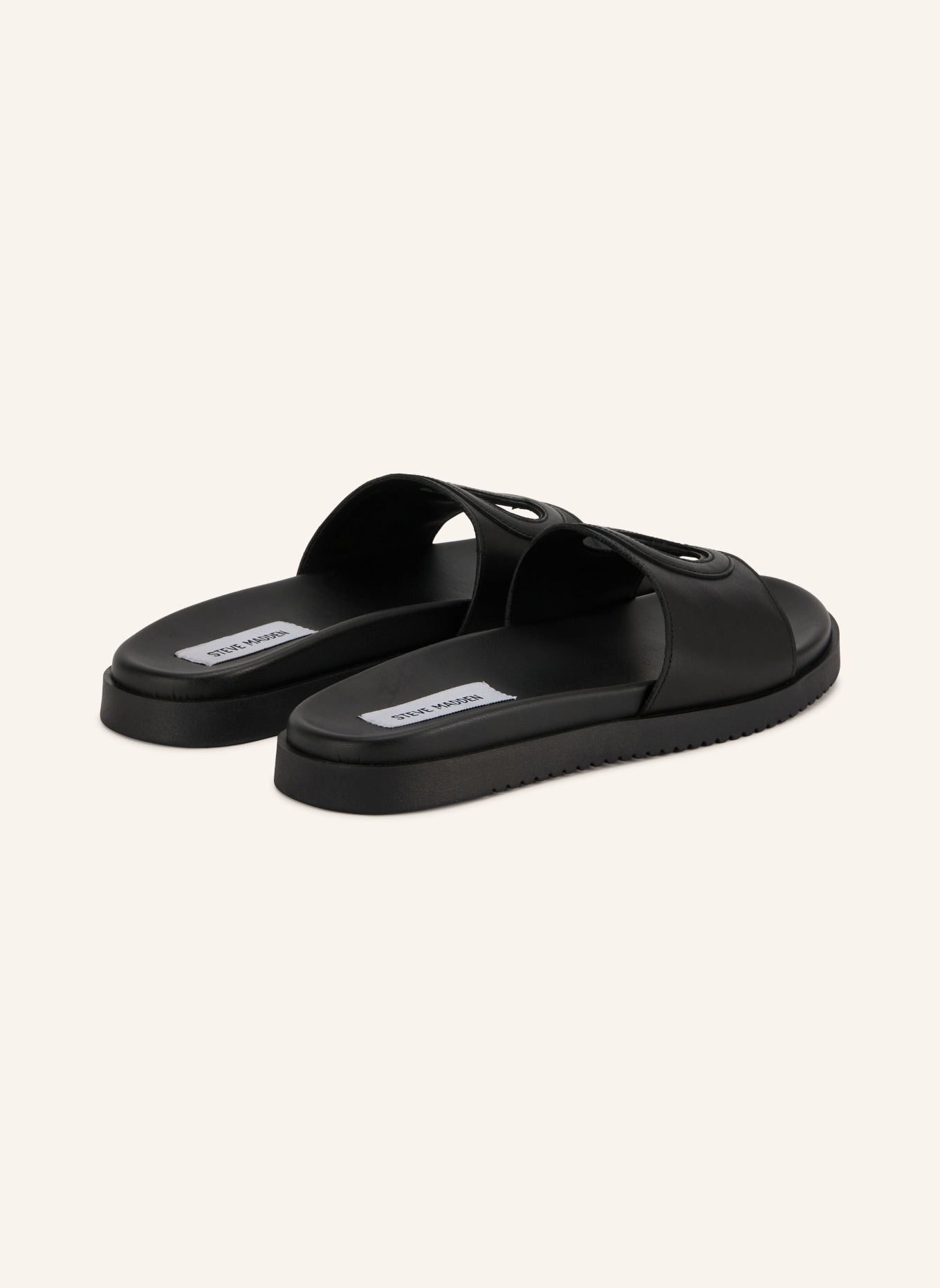 STEVE MADDEN Pantoletten MAYKE mit Cut-outs: SCHWARZ