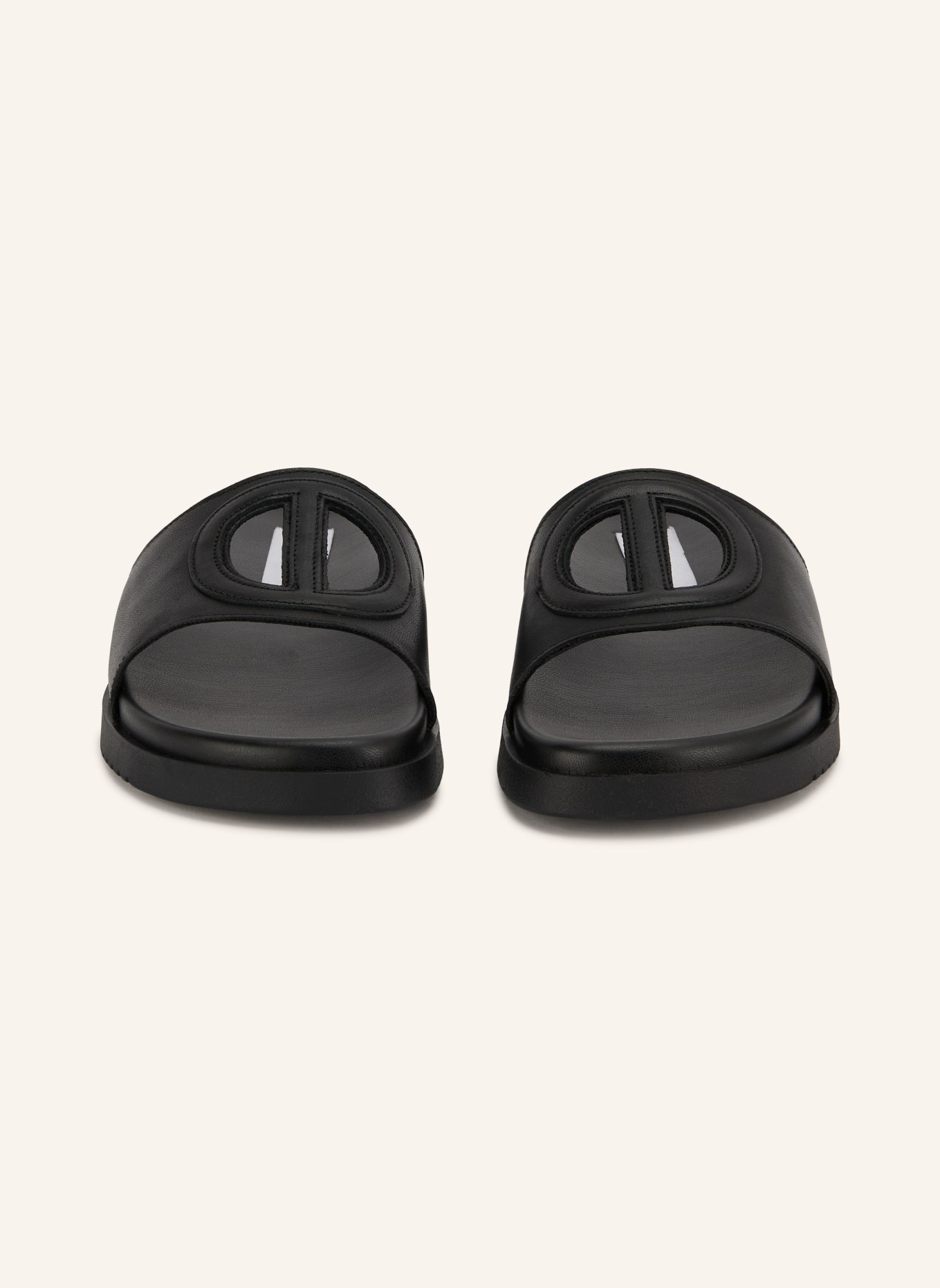 STEVE MADDEN Pantoletten MAYKE mit Cut-outs: SCHWARZ