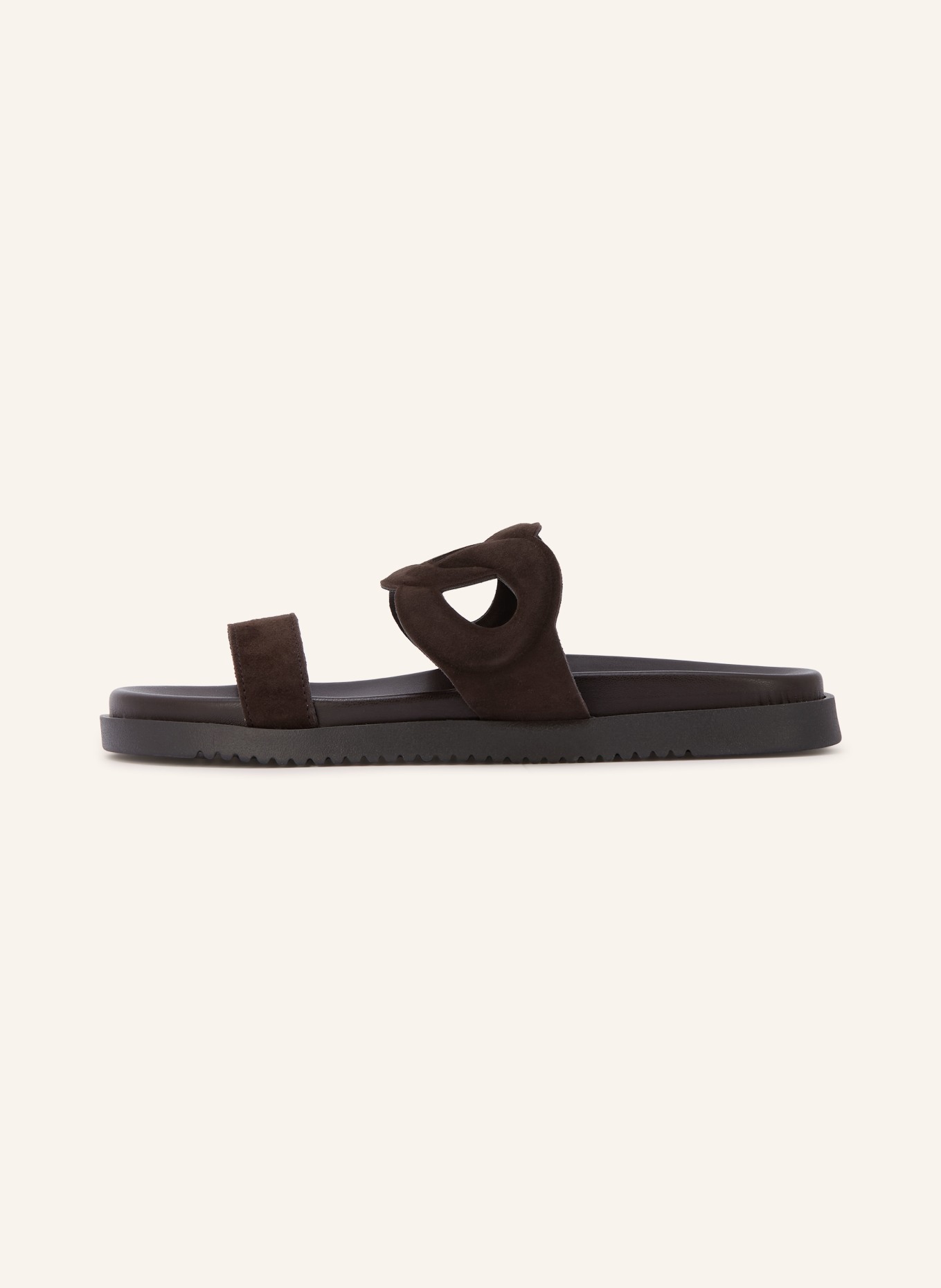 STEVE MADDEN MYRTLE Slides: DARK BROWN