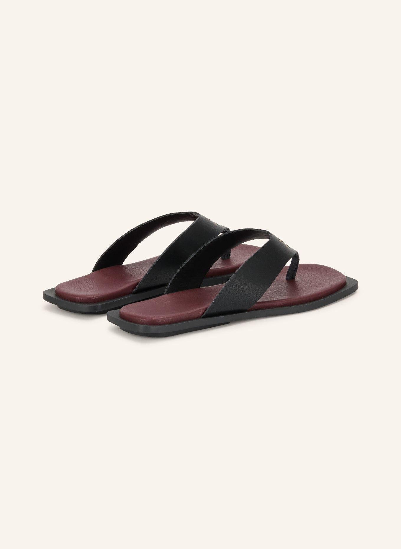STEVE MADDEN SPLASH-B Thong sandals: BLACK