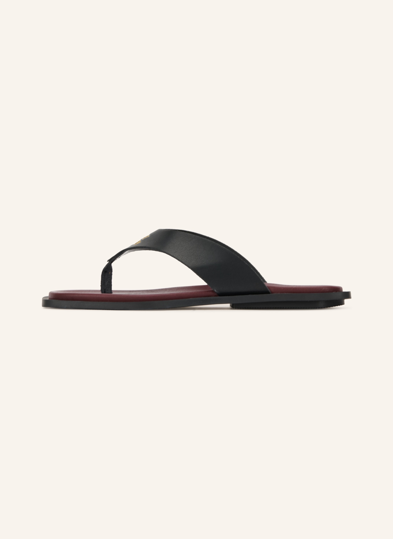 STEVE MADDEN SPLASH-B Thong sandals: BLACK