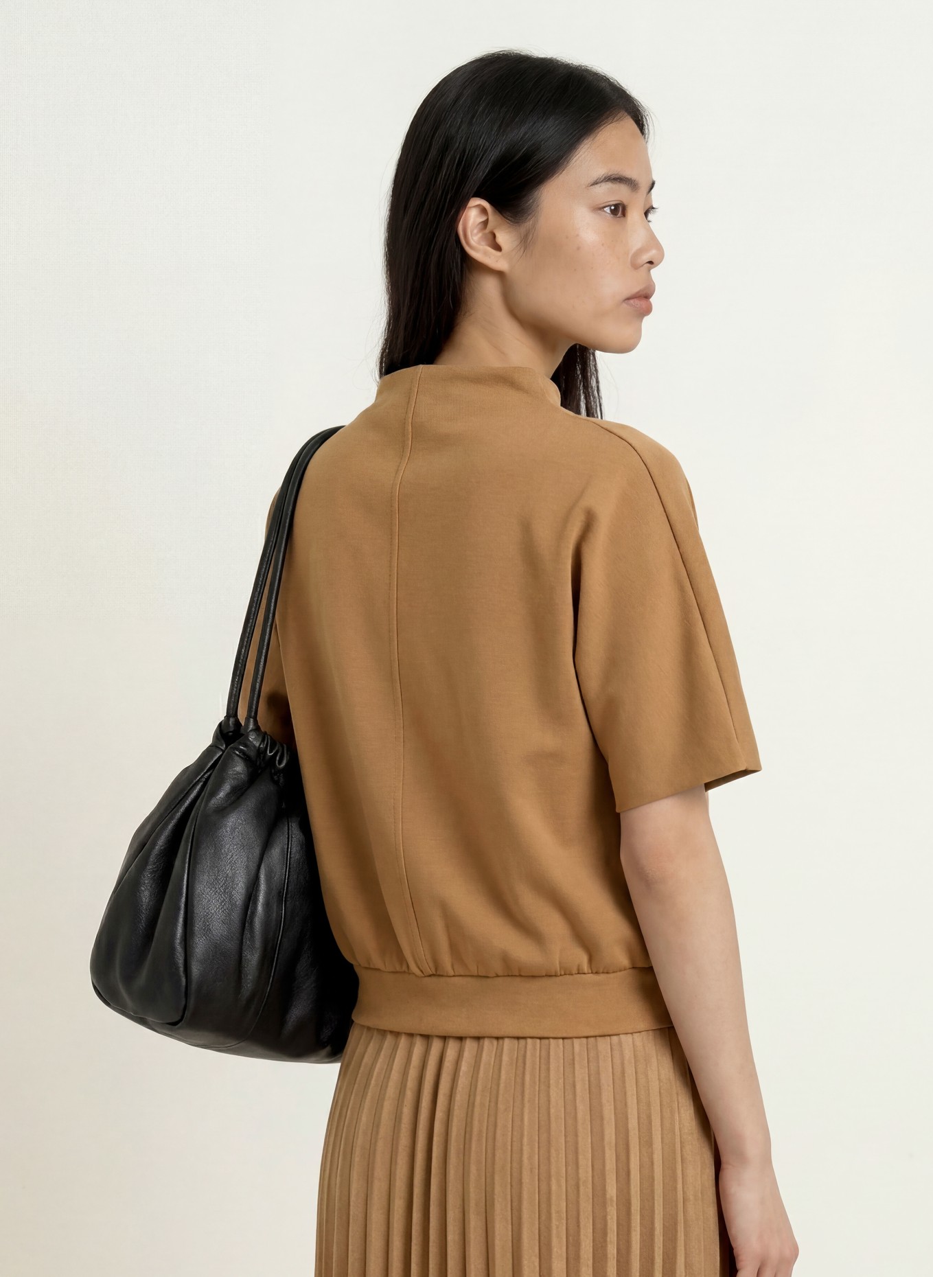 OPUS T-shirt: BROWN