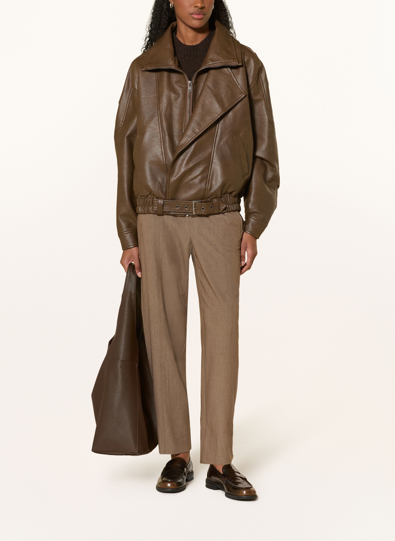 OPUS Pants: BROWN
