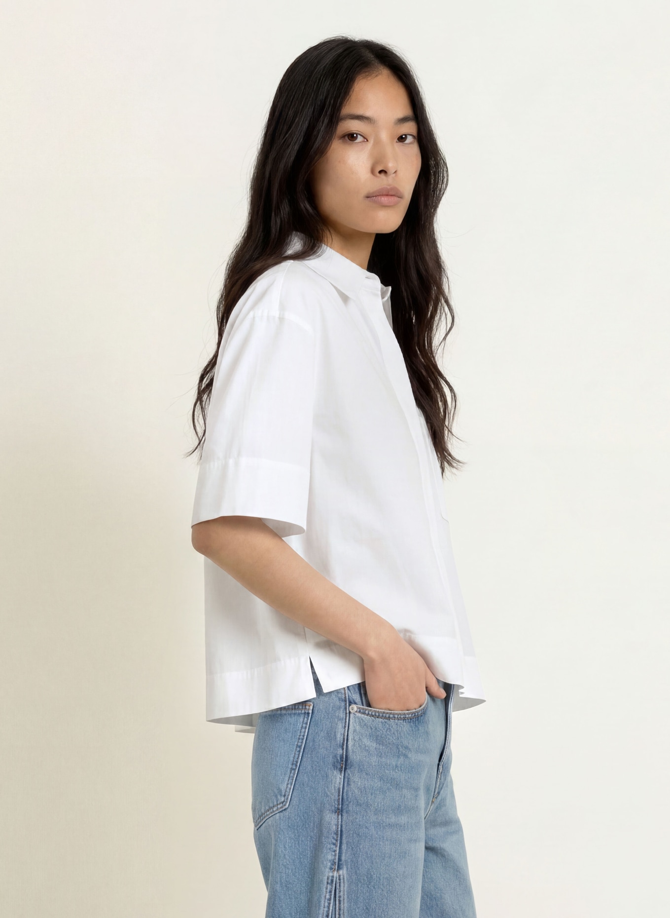 OPUS Bluse FILSONA: WEISS