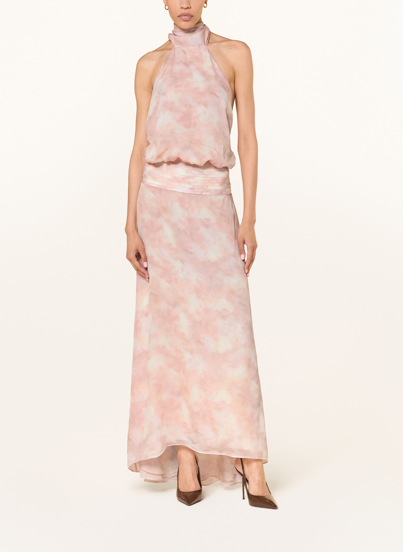 ARAKII Kleid: HELLROSA / CREME