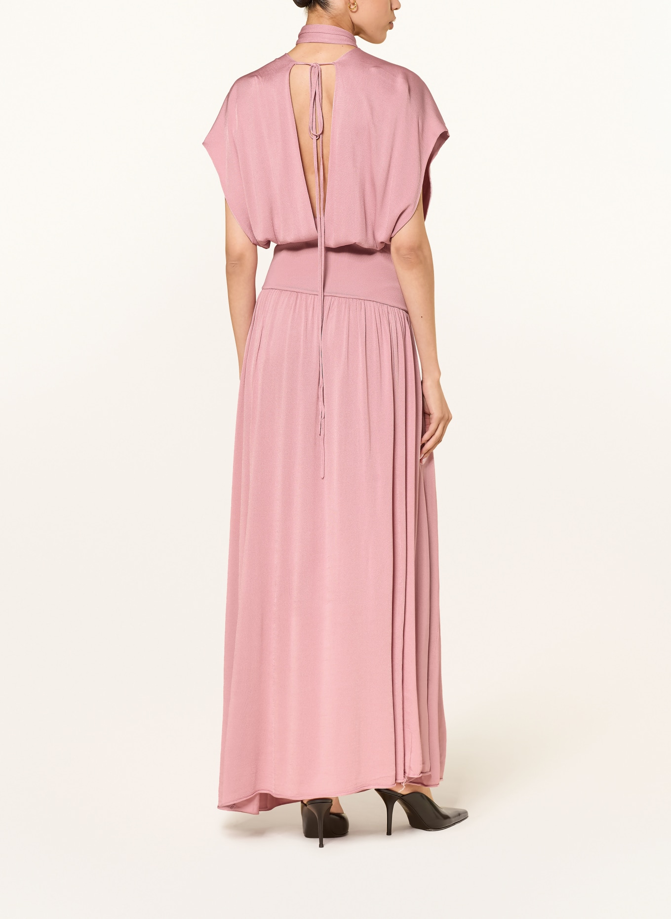 ARAKII Strickkleid mit abnehmbarer Schluppe: ROSA