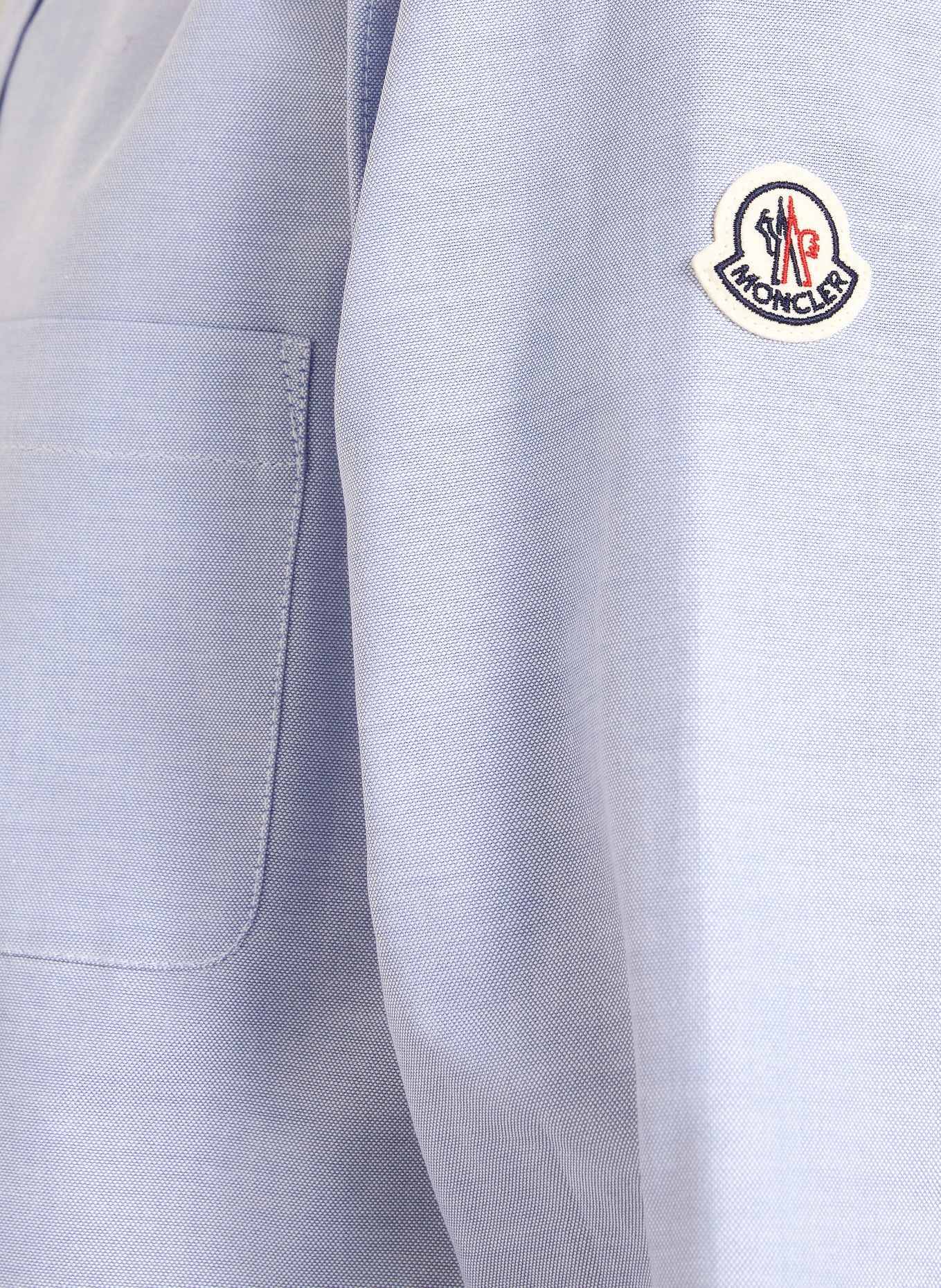 MONCLER Hemd Comfort Fit: BLAU