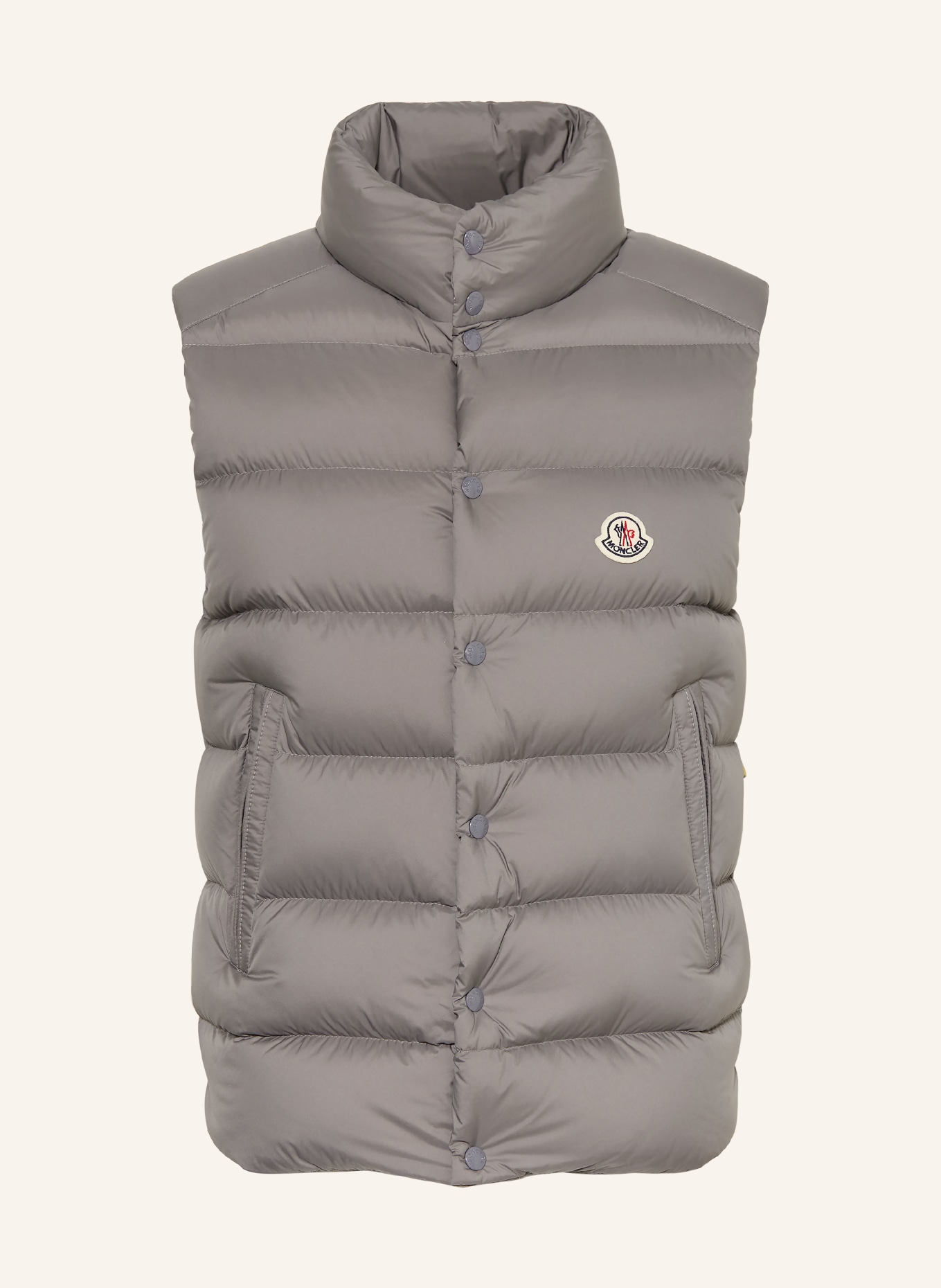 MONCLER TIBB Down vest: GRAY