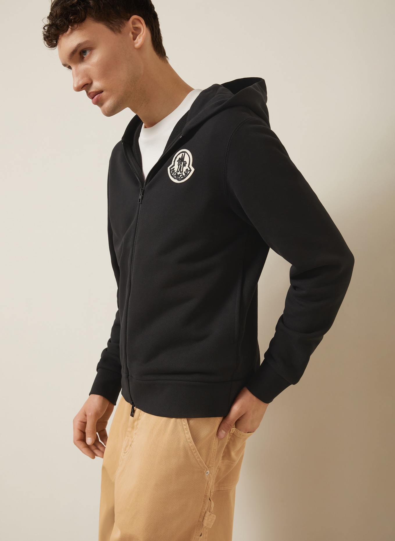 MONCLER Bluza rozpinana: CZARNY
