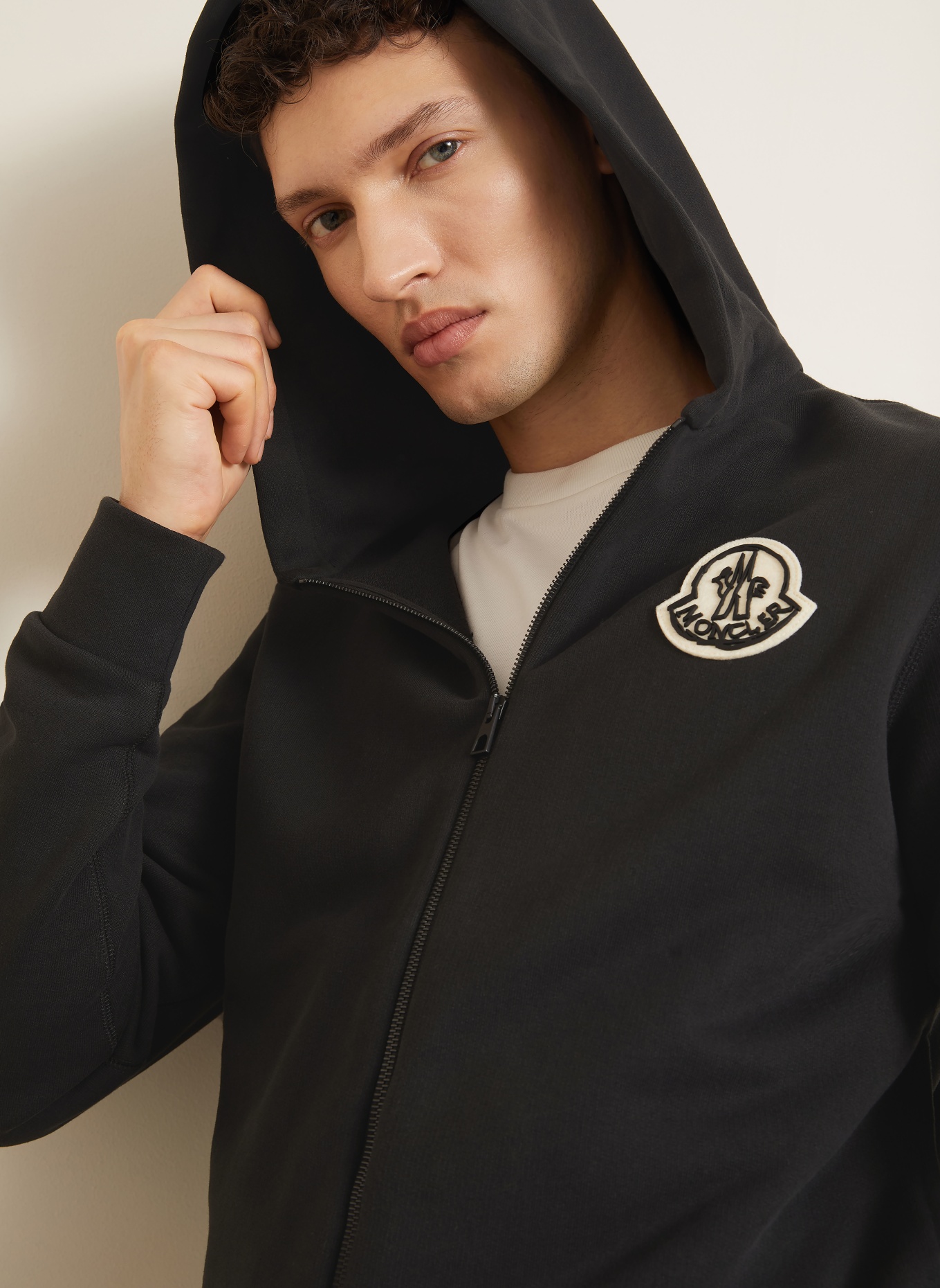 MONCLER Bluza rozpinana: CZARNY