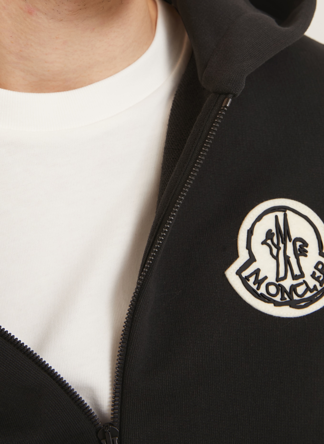 MONCLER Bluza rozpinana: CZARNY