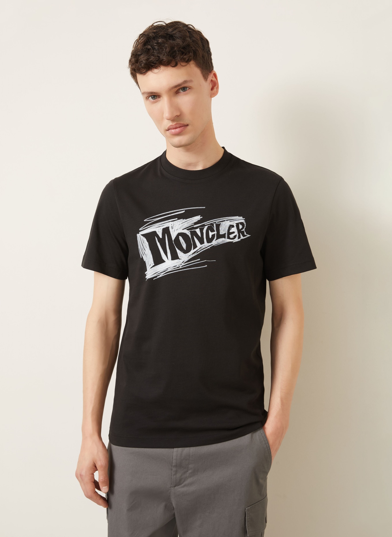 MONCLER T-shirt: BLACK