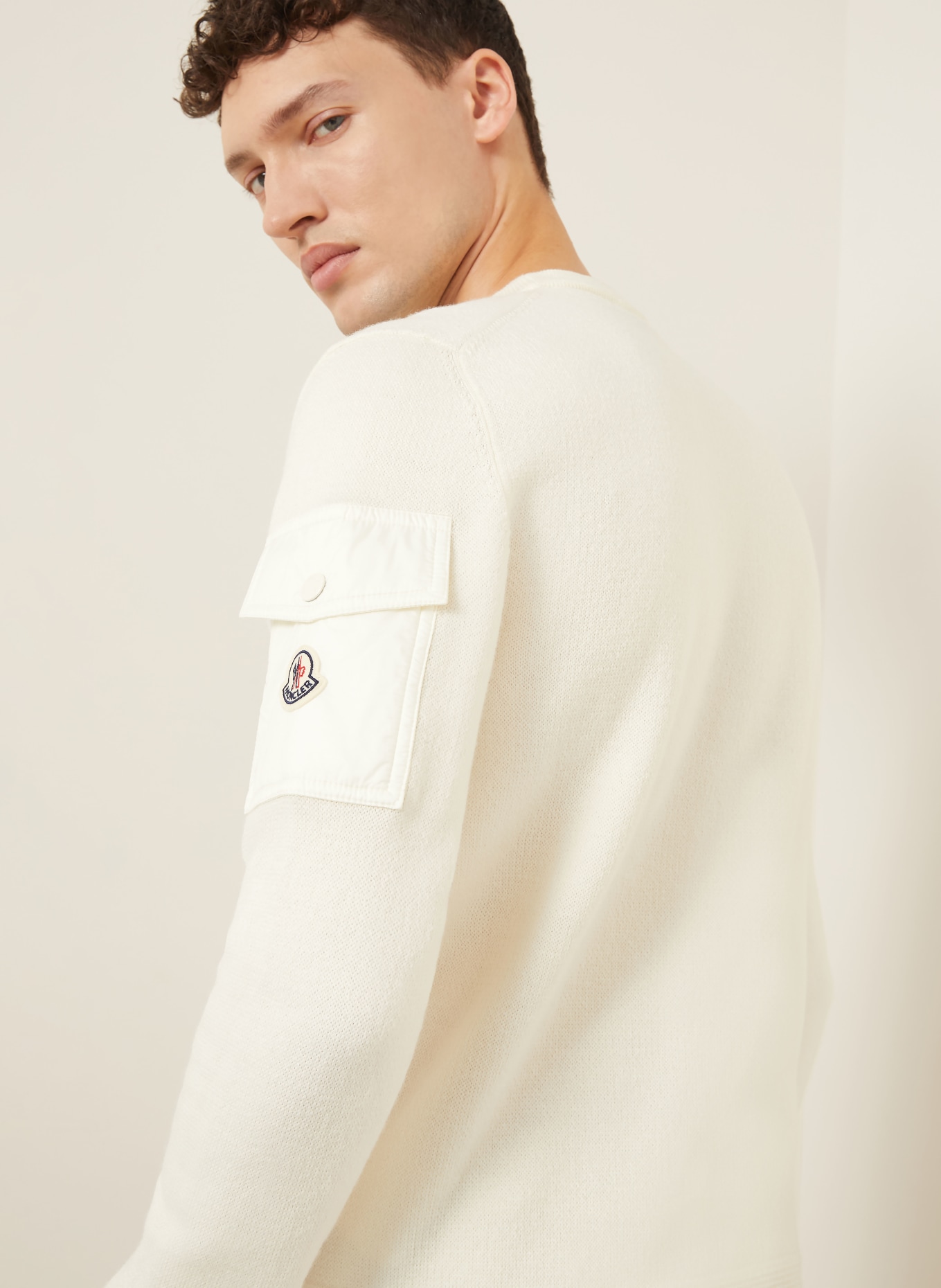 MONCLER Sweater: CREAM