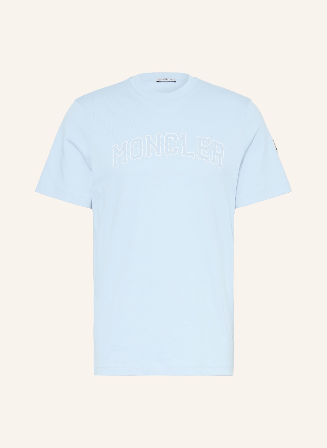 MONCLER T-shirt: LIGHT BLUE