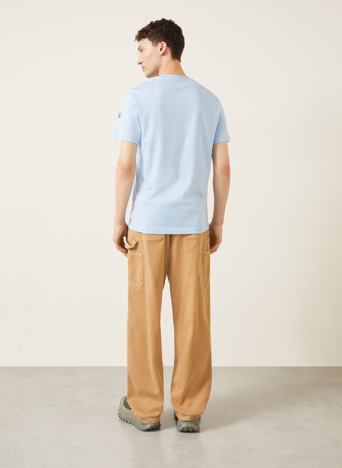 MONCLER T-shirt: LIGHT BLUE