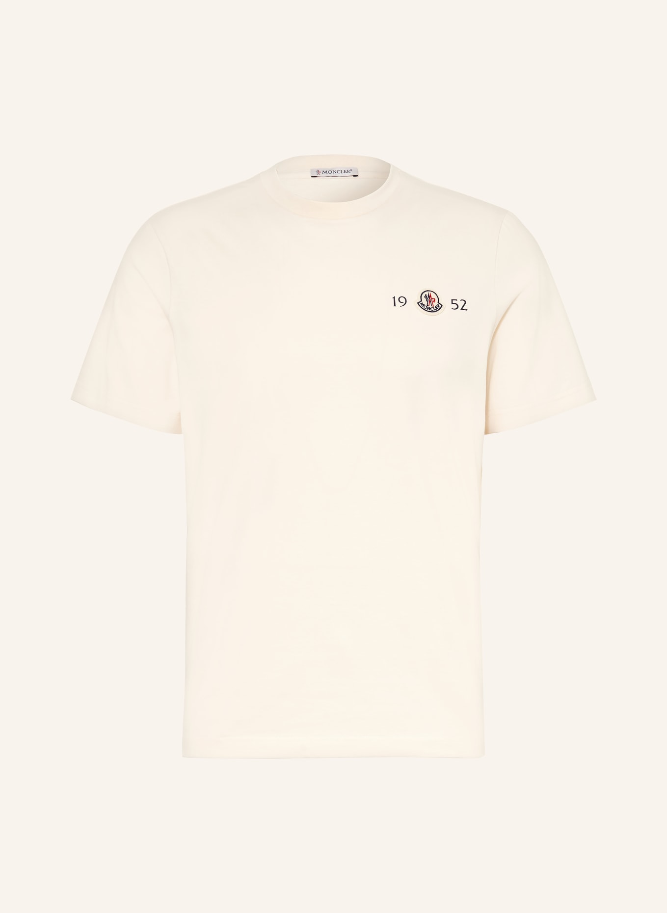 MONCLER T-shirt: CREAM