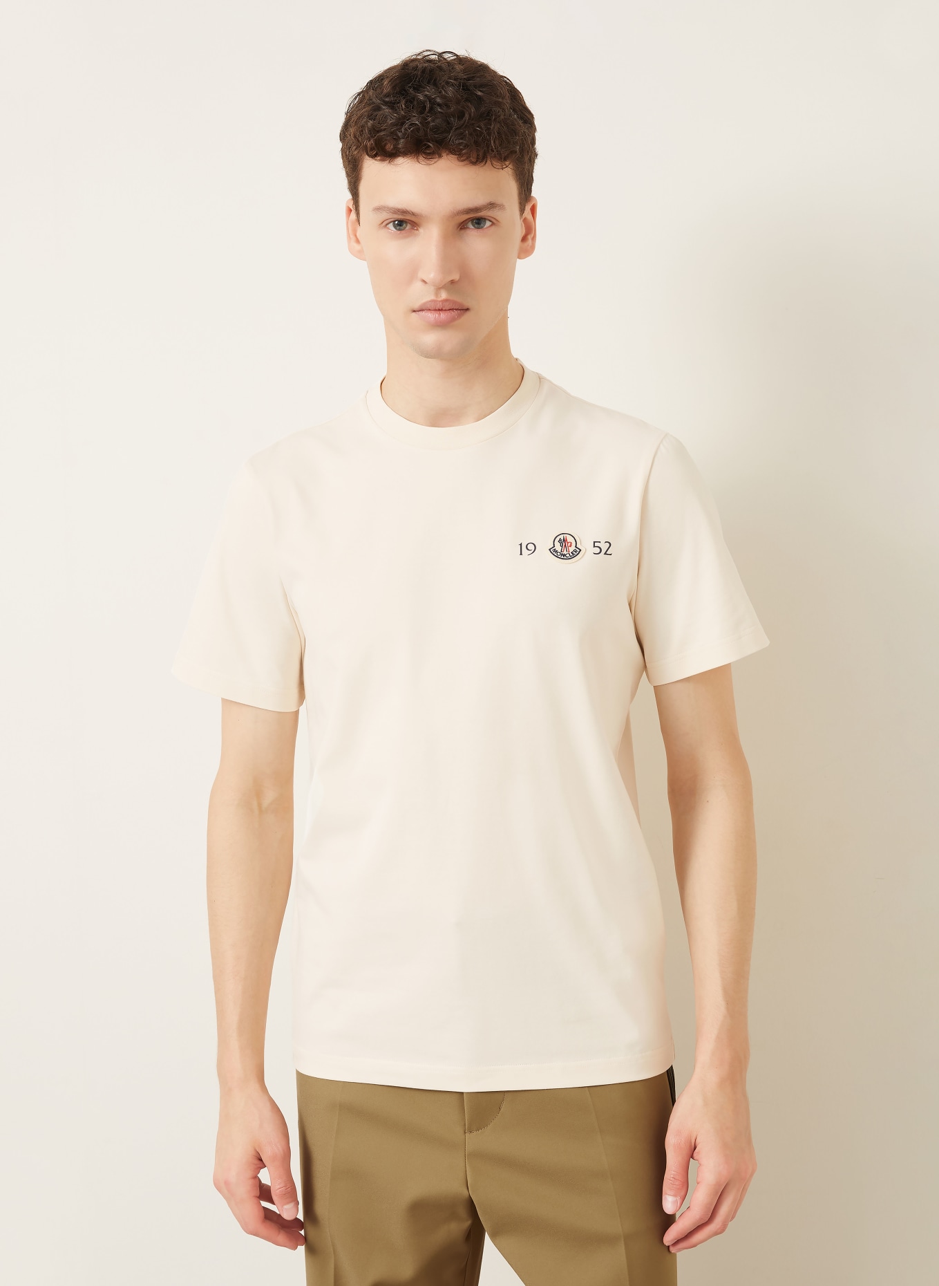 MONCLER T-shirt: CREAM