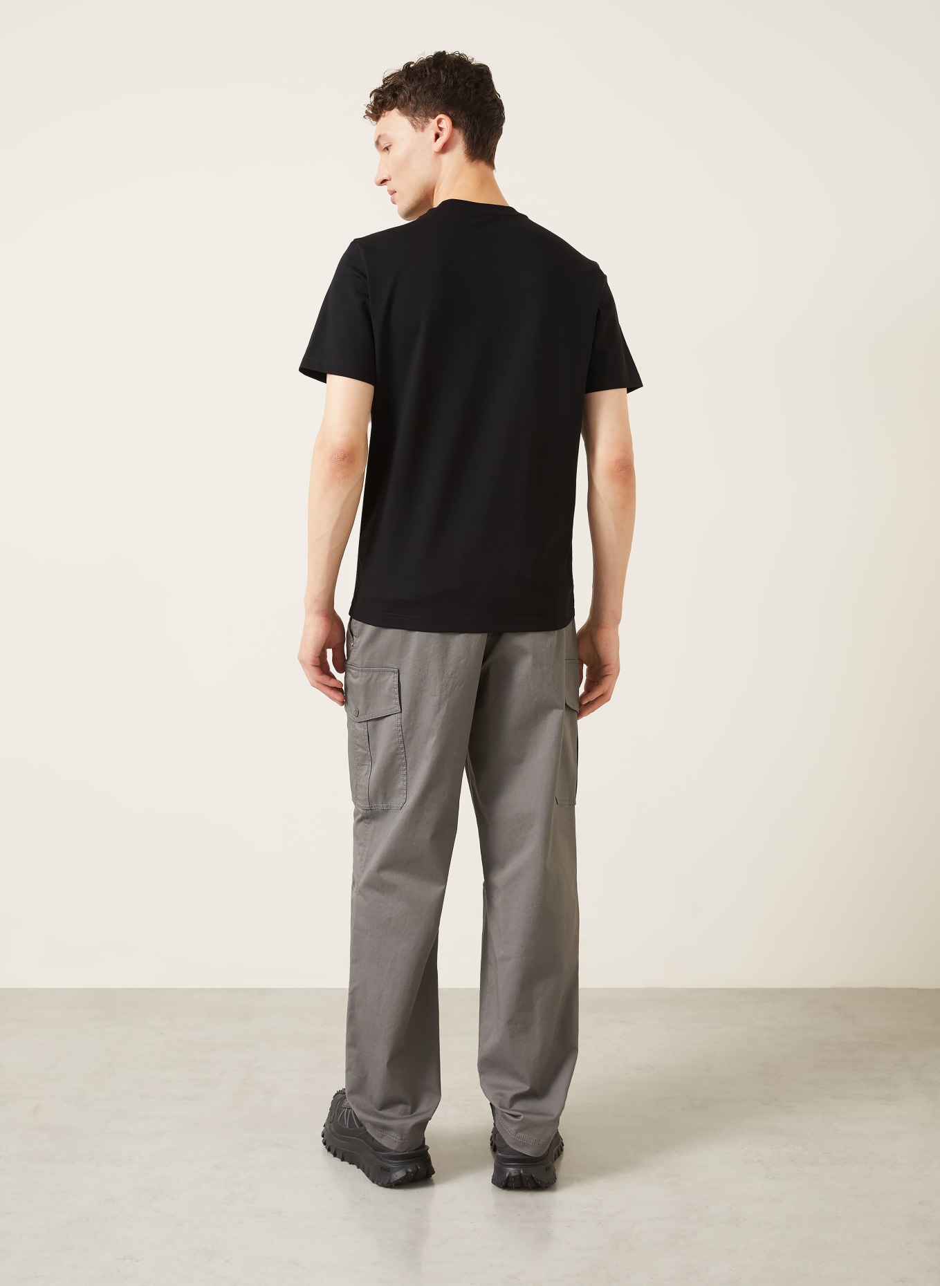 MONCLER T-shirt: BLACK