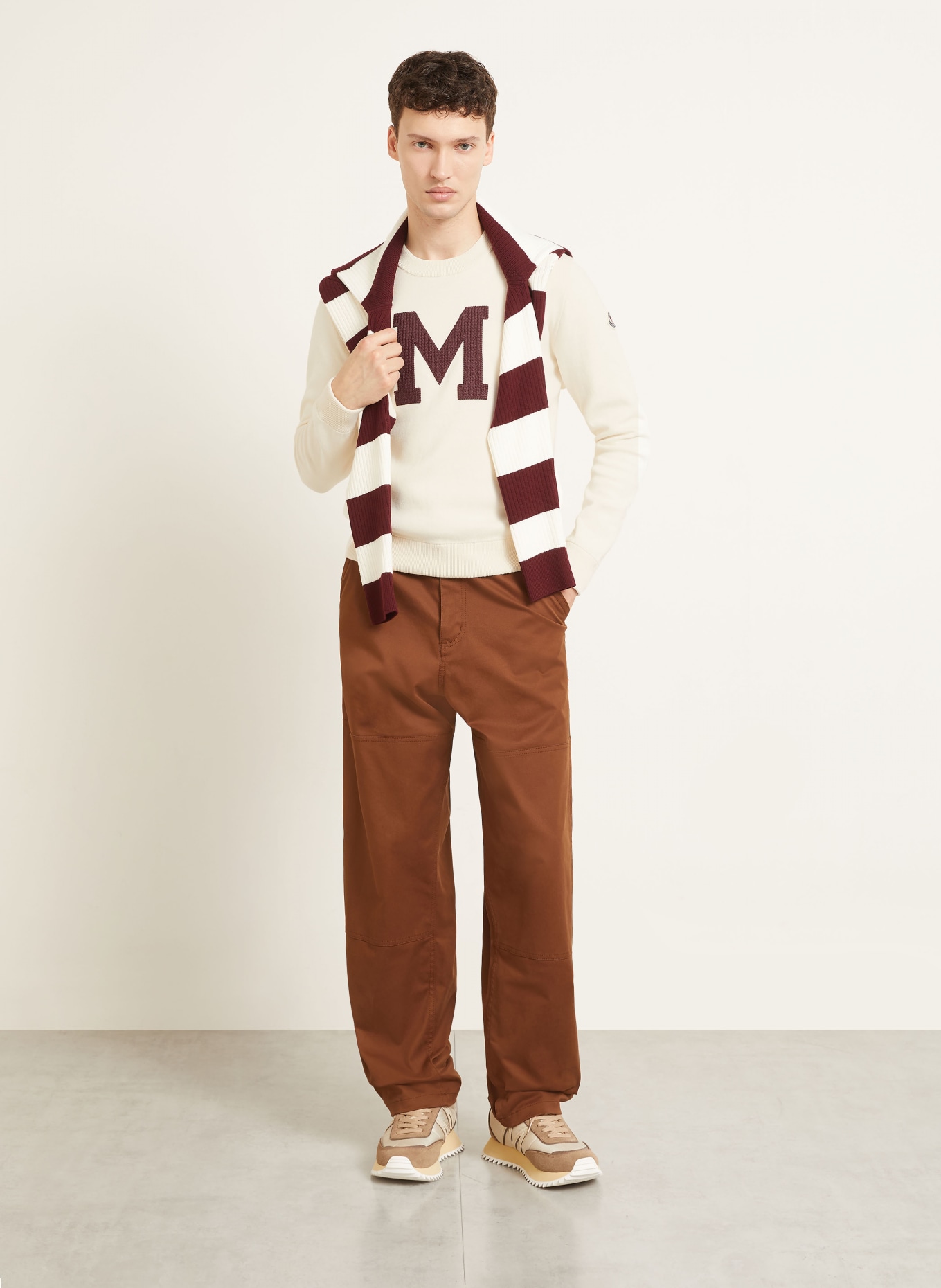 MONCLER Sweatshirt: CREAM