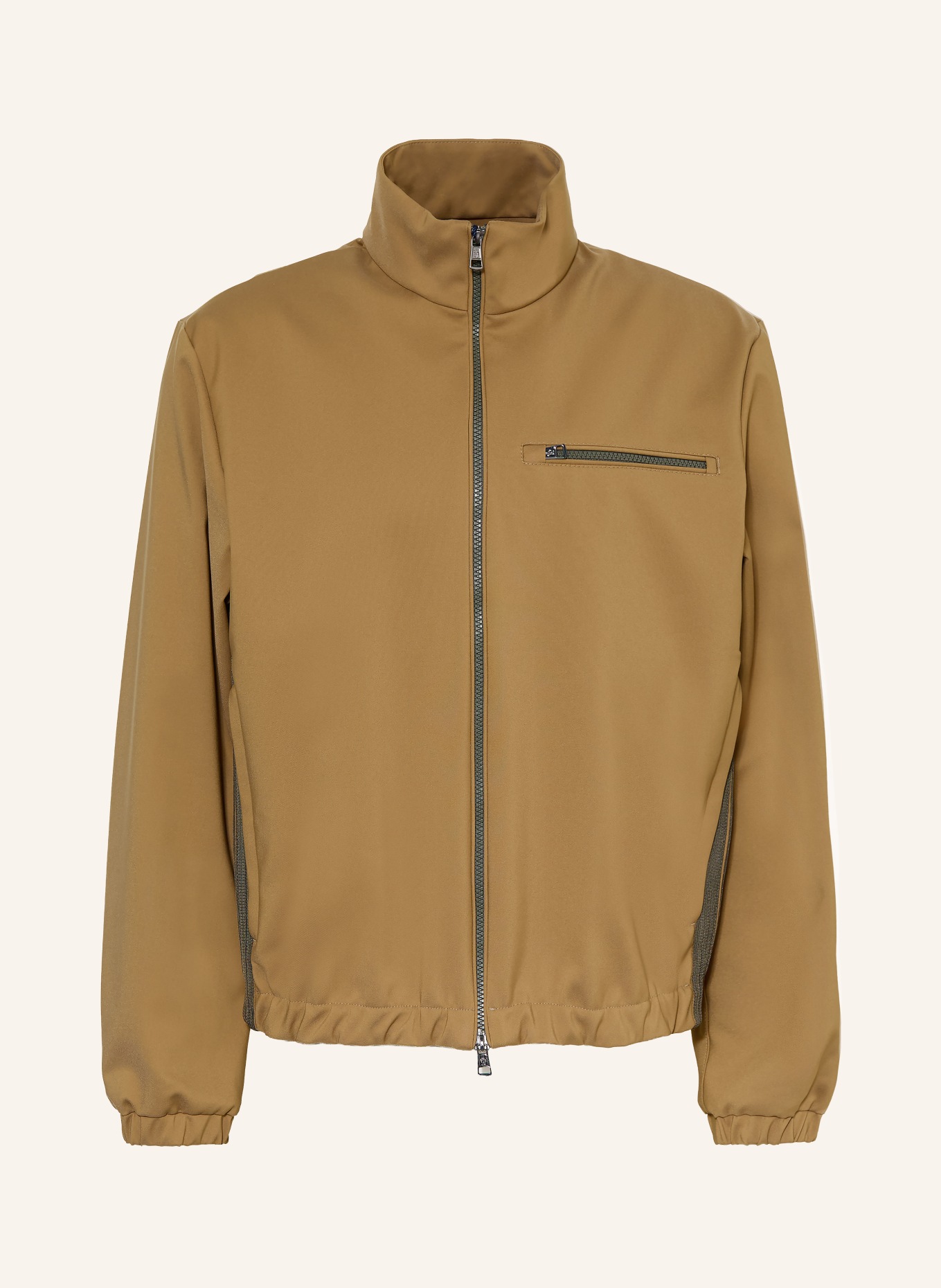 MONCLER Bomberka typu FOURIOUN: CAMELOWY