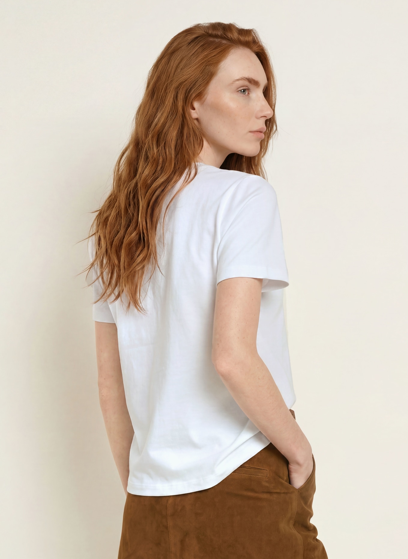 Johann & Johanna T-shirt: WIT / ROOD