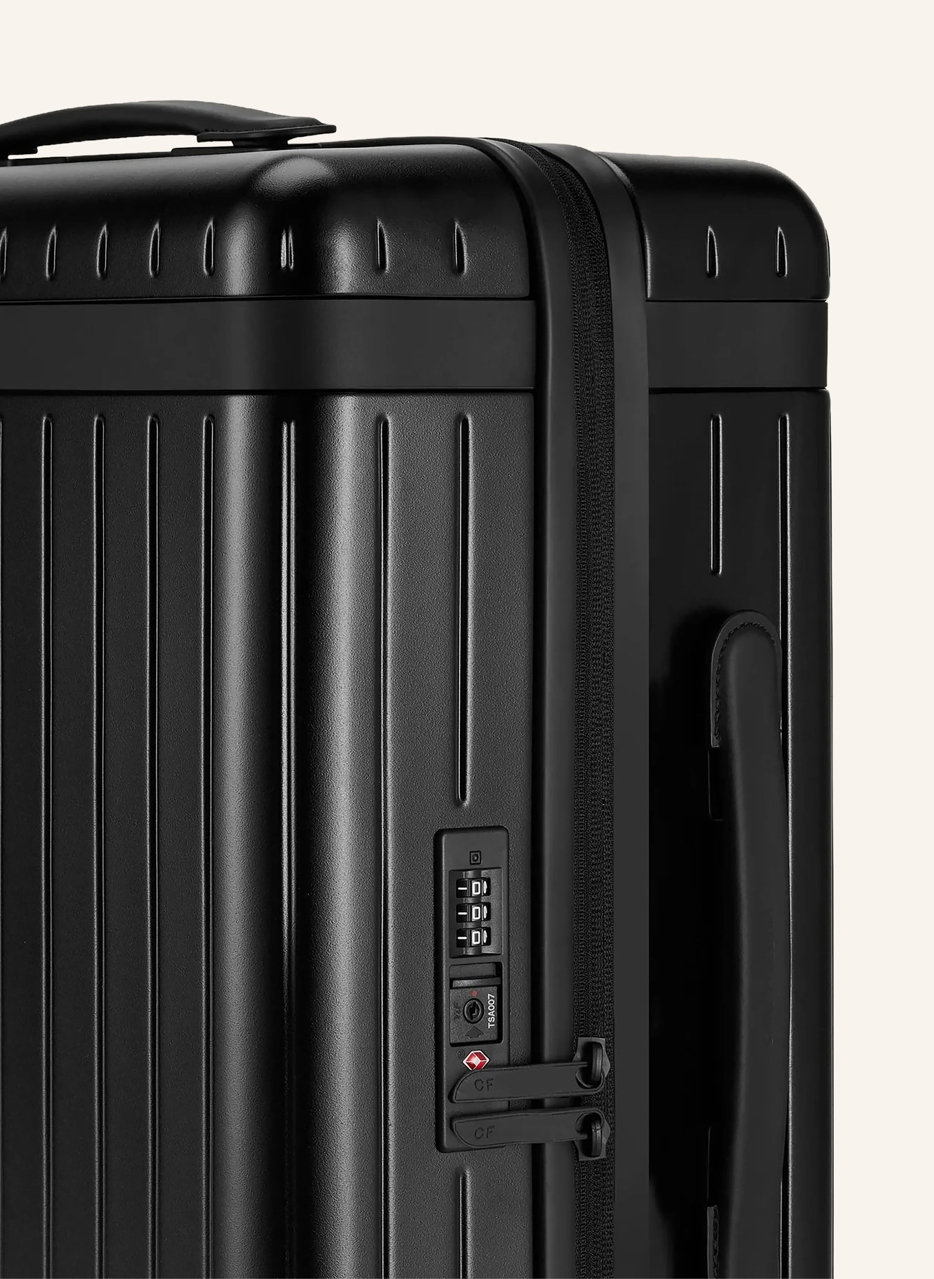 CARL FRIEDRIK Trolley THE CARRY-ON X: SCHWARZ