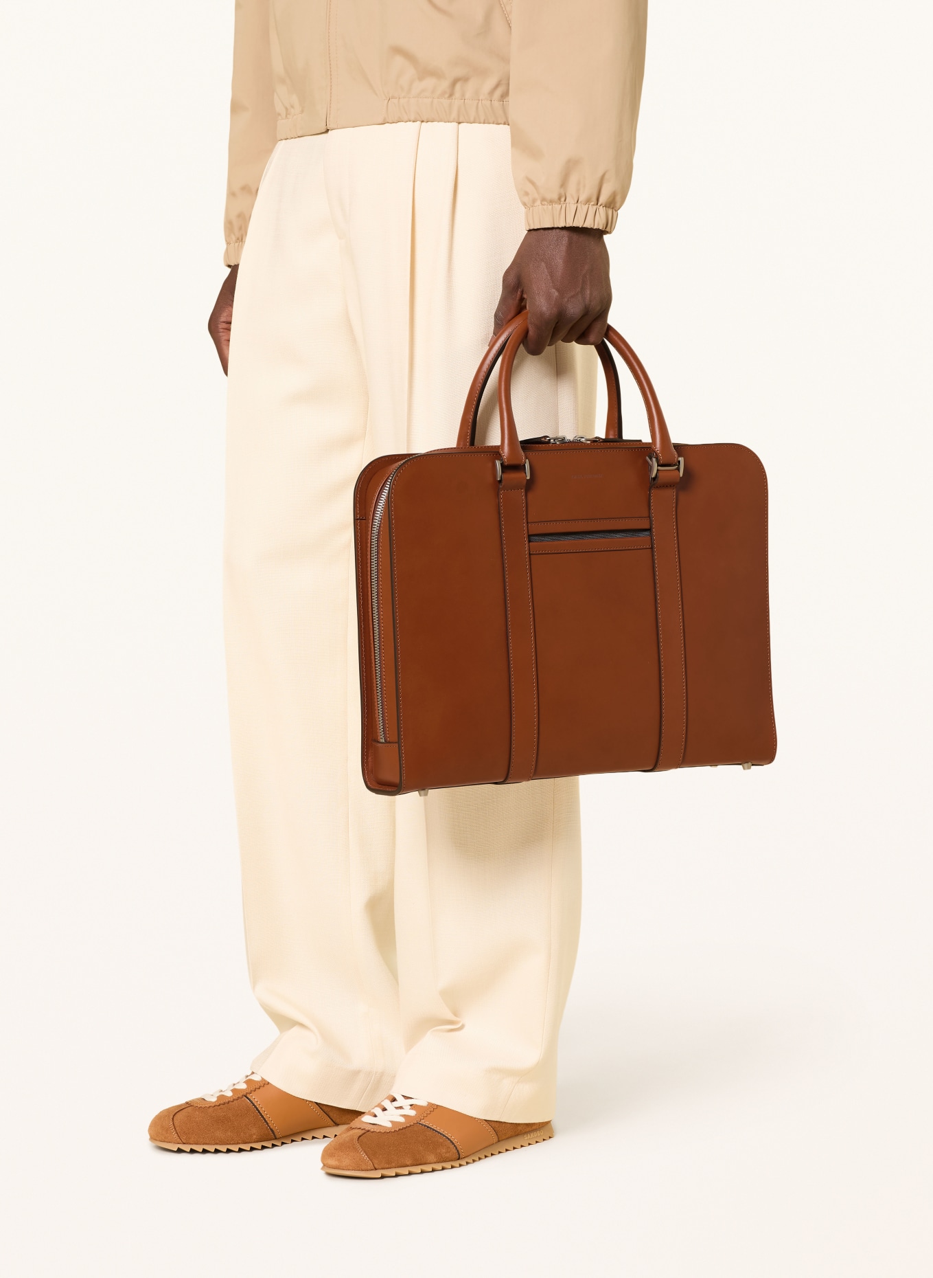 CARL FRIEDRIK Laptoptas PALISSY: BRUIN