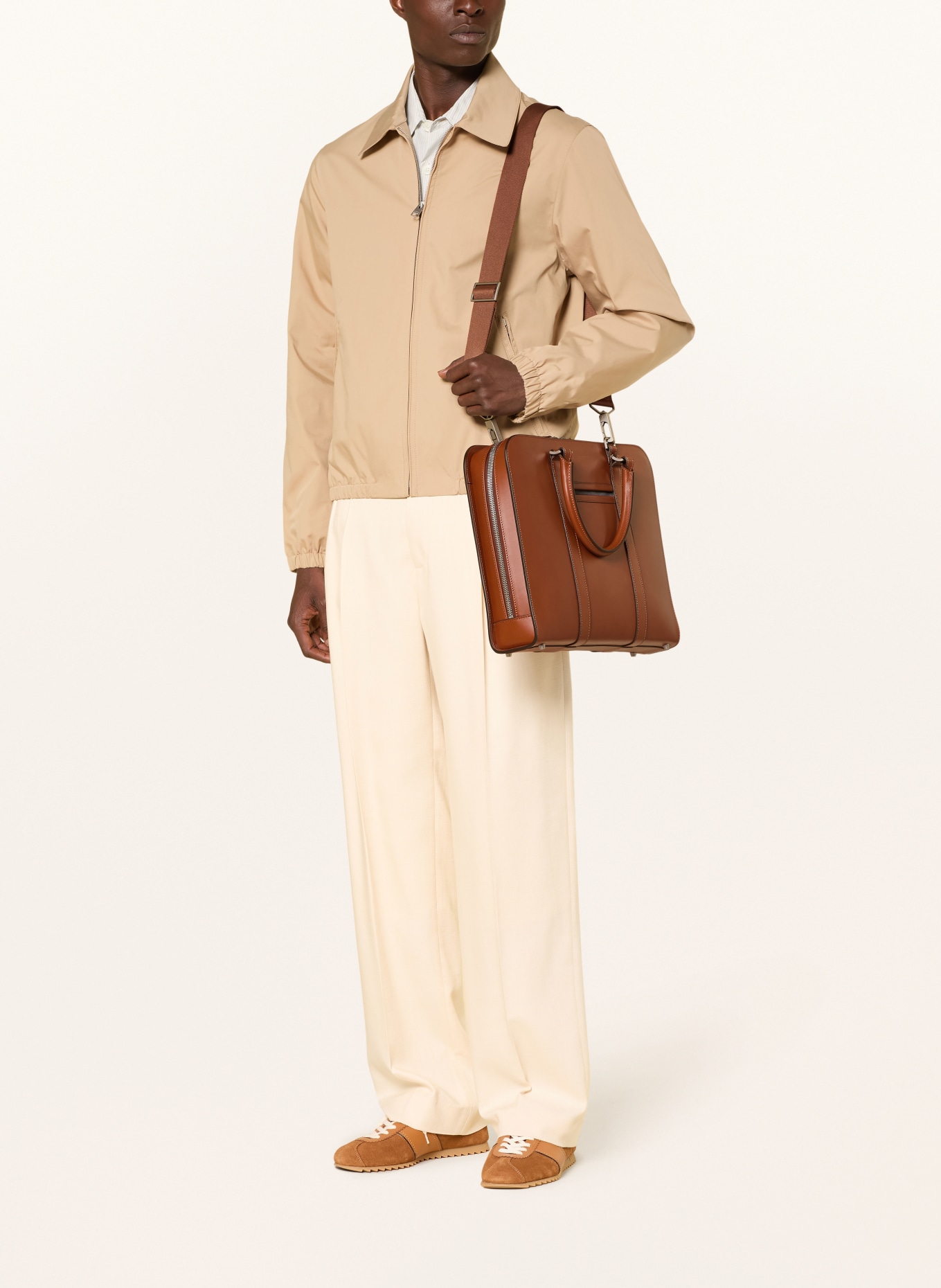 CARL FRIEDRIK Laptoptas PALISSY: BRUIN