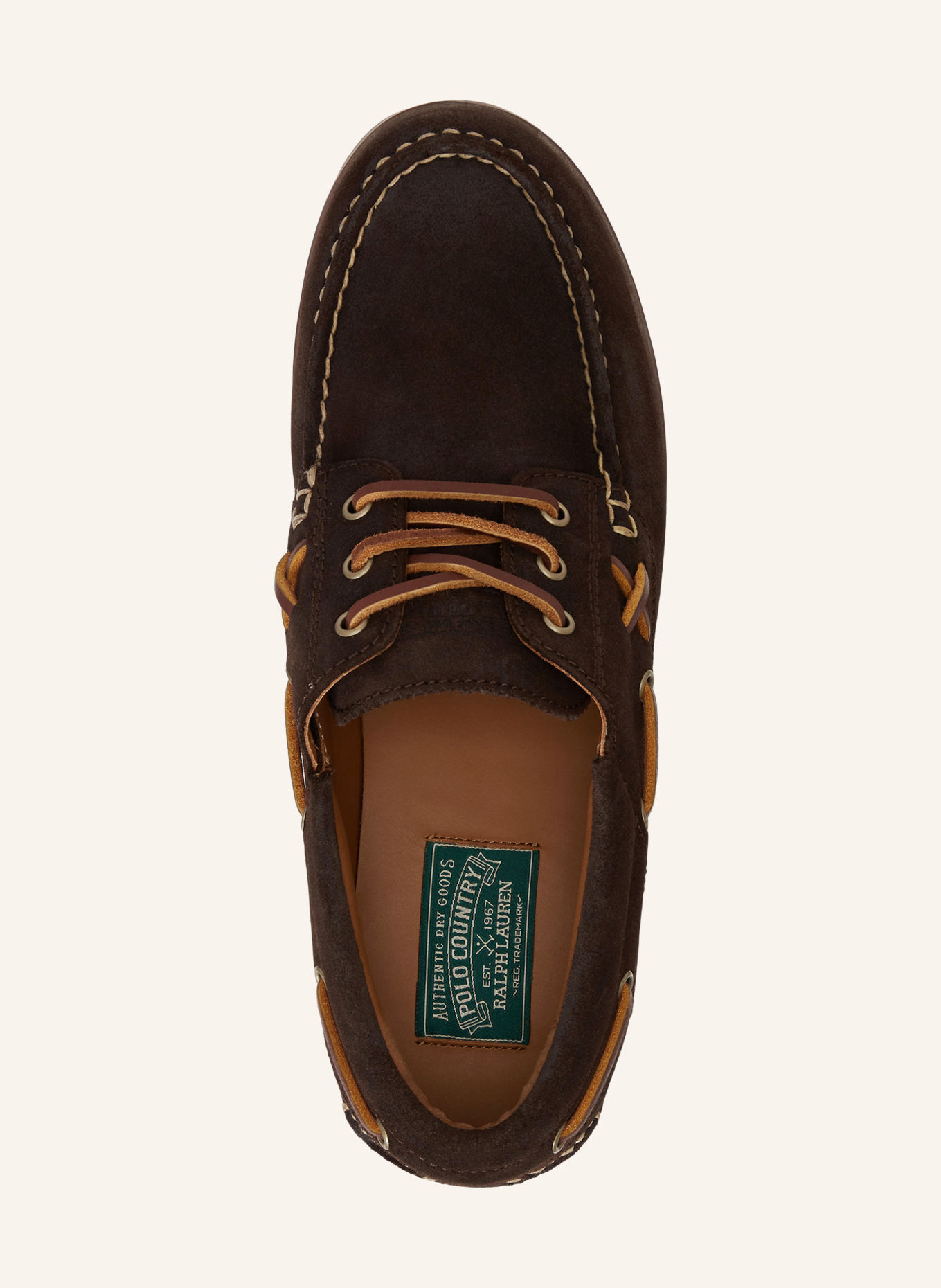 POLO RALPH LAUREN Bådsko RANGER DECK: MØRKEBRUN