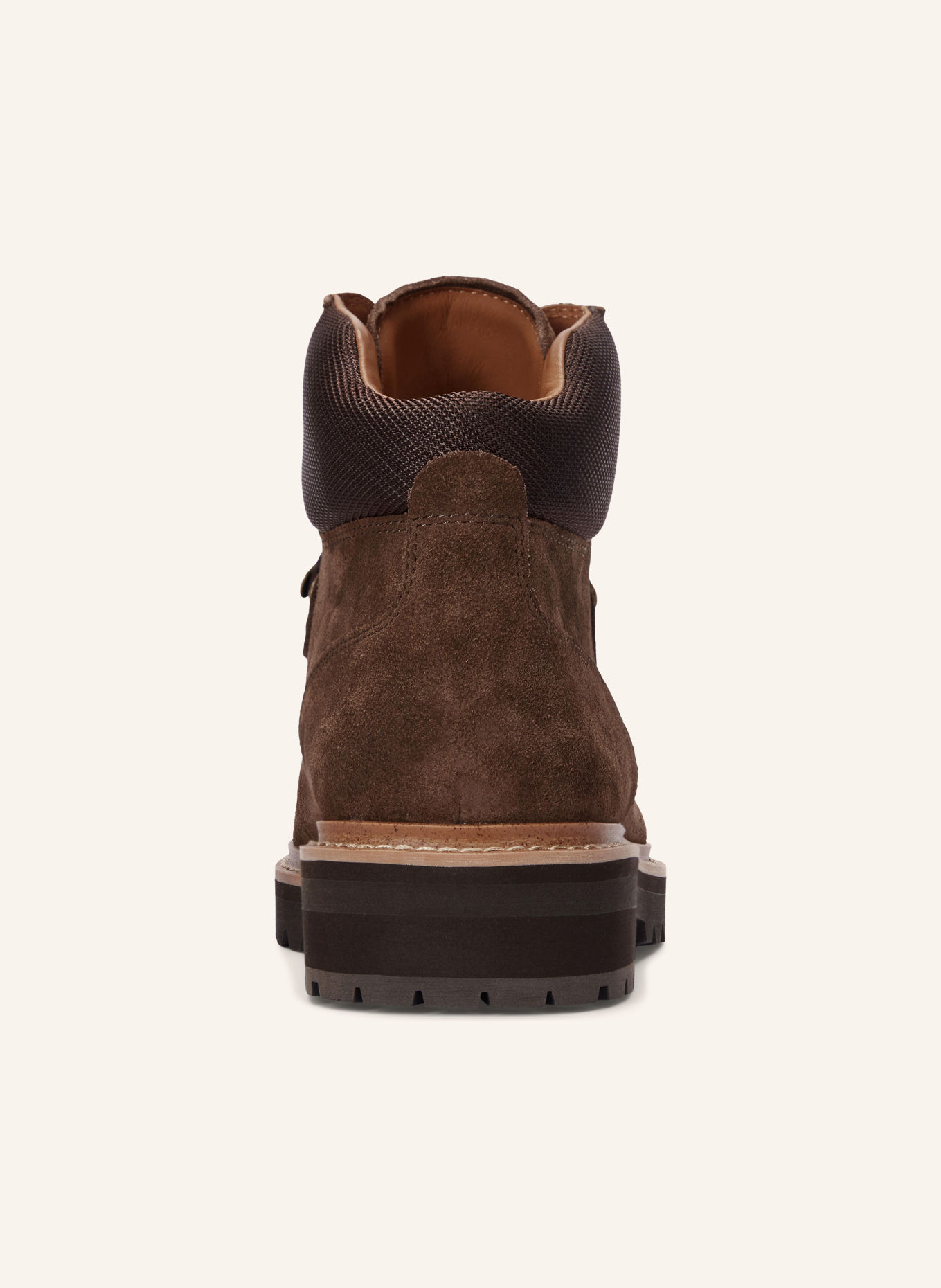 POLO RALPH LAUREN Lace-up boots: DARK BROWN / GOLD