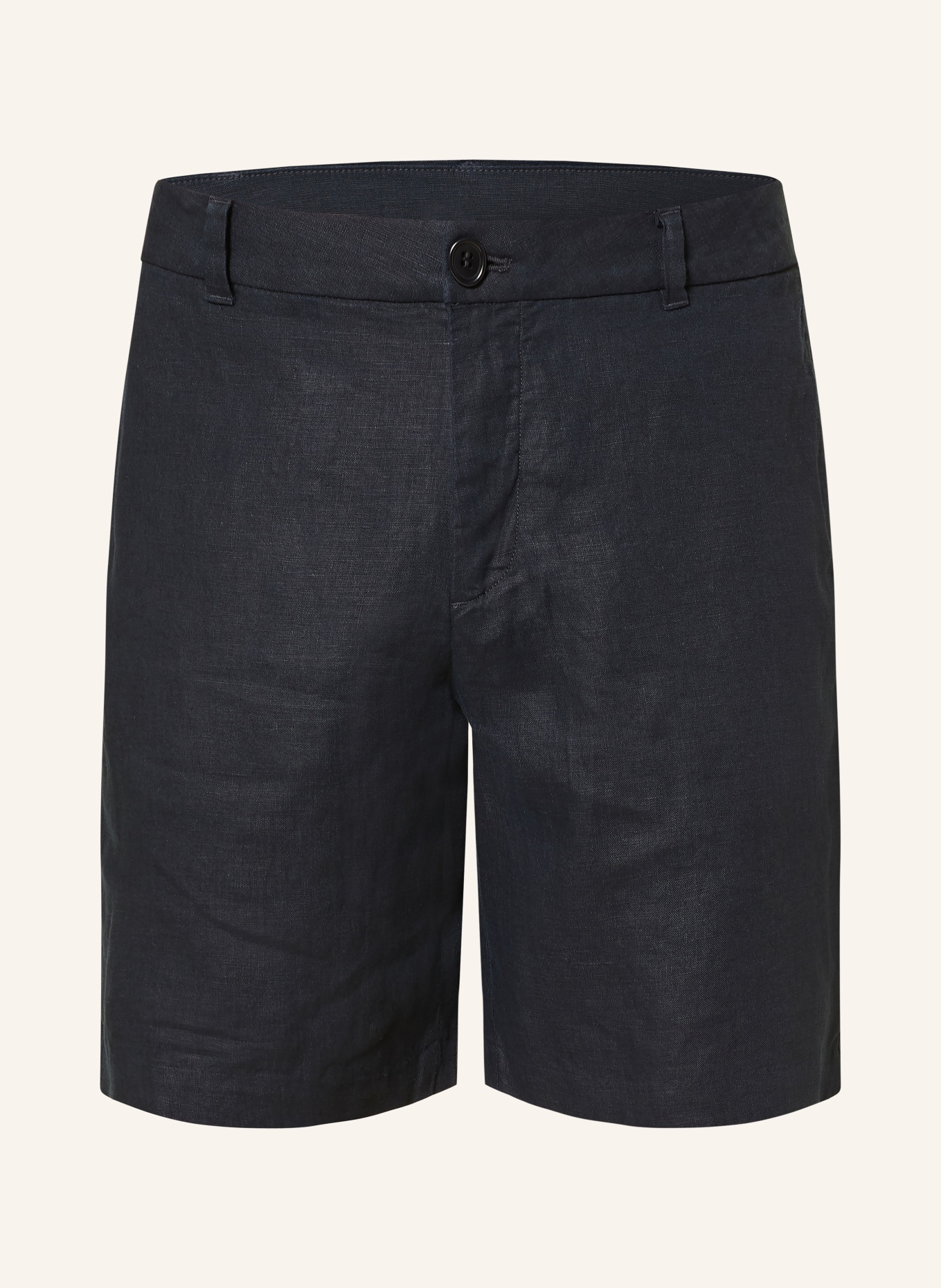 ARKET Shorts EAMON aus Leinen: DUNKELBLAU