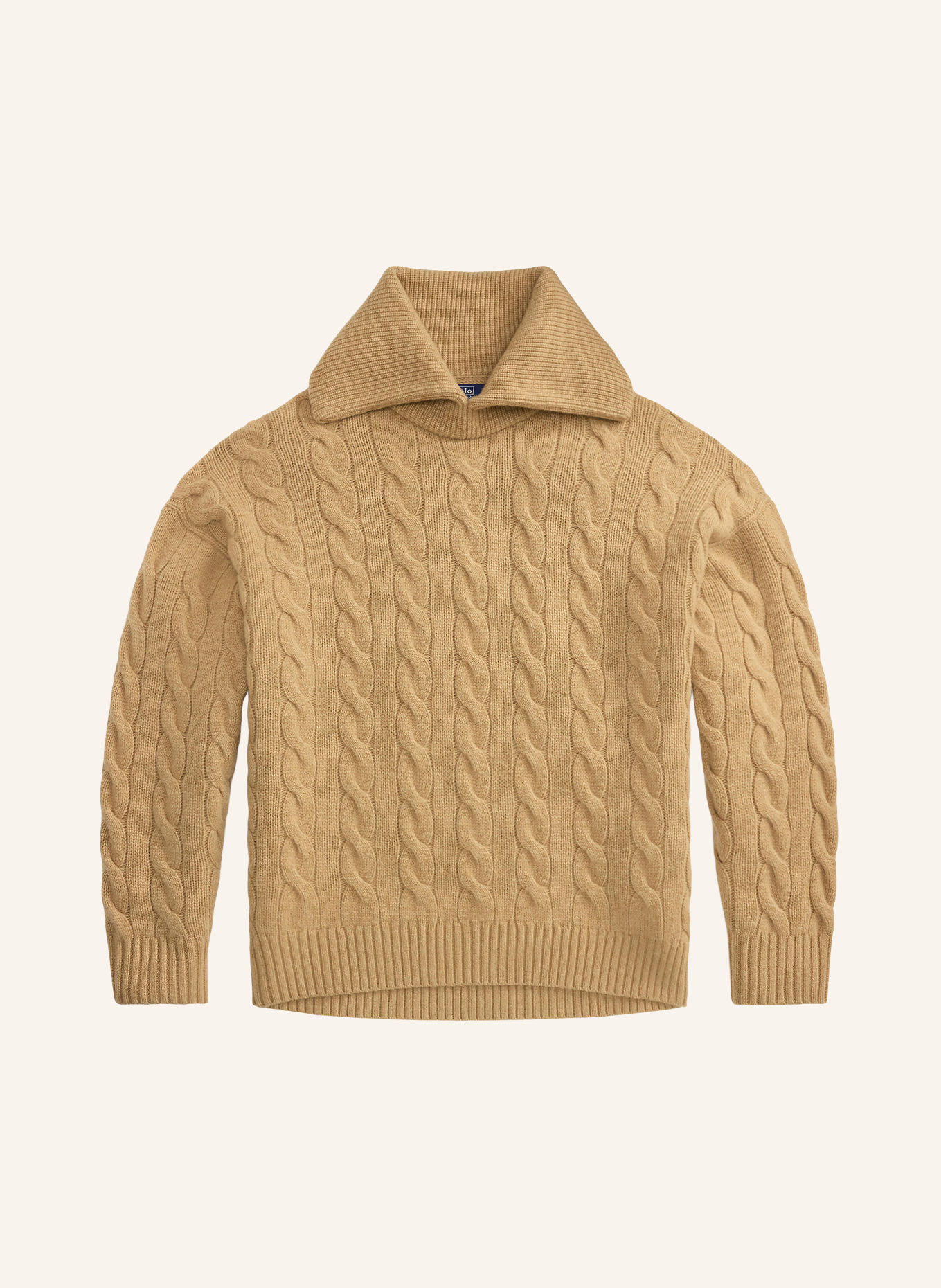 POLO RALPH LAUREN Svetr troyer: VELBLOUDÍ